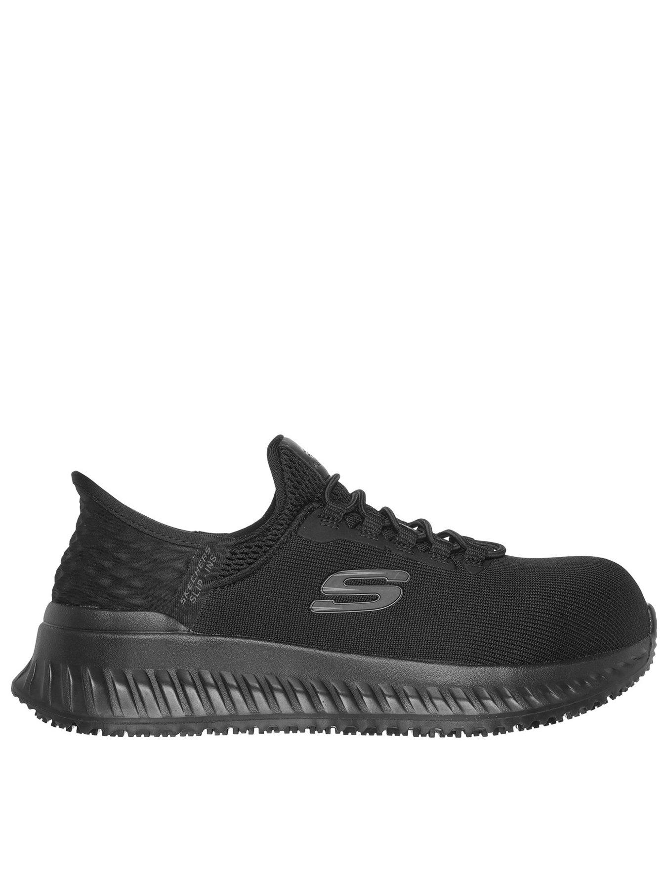 Skechers Slip In Tilido Ombray Trainer - Black