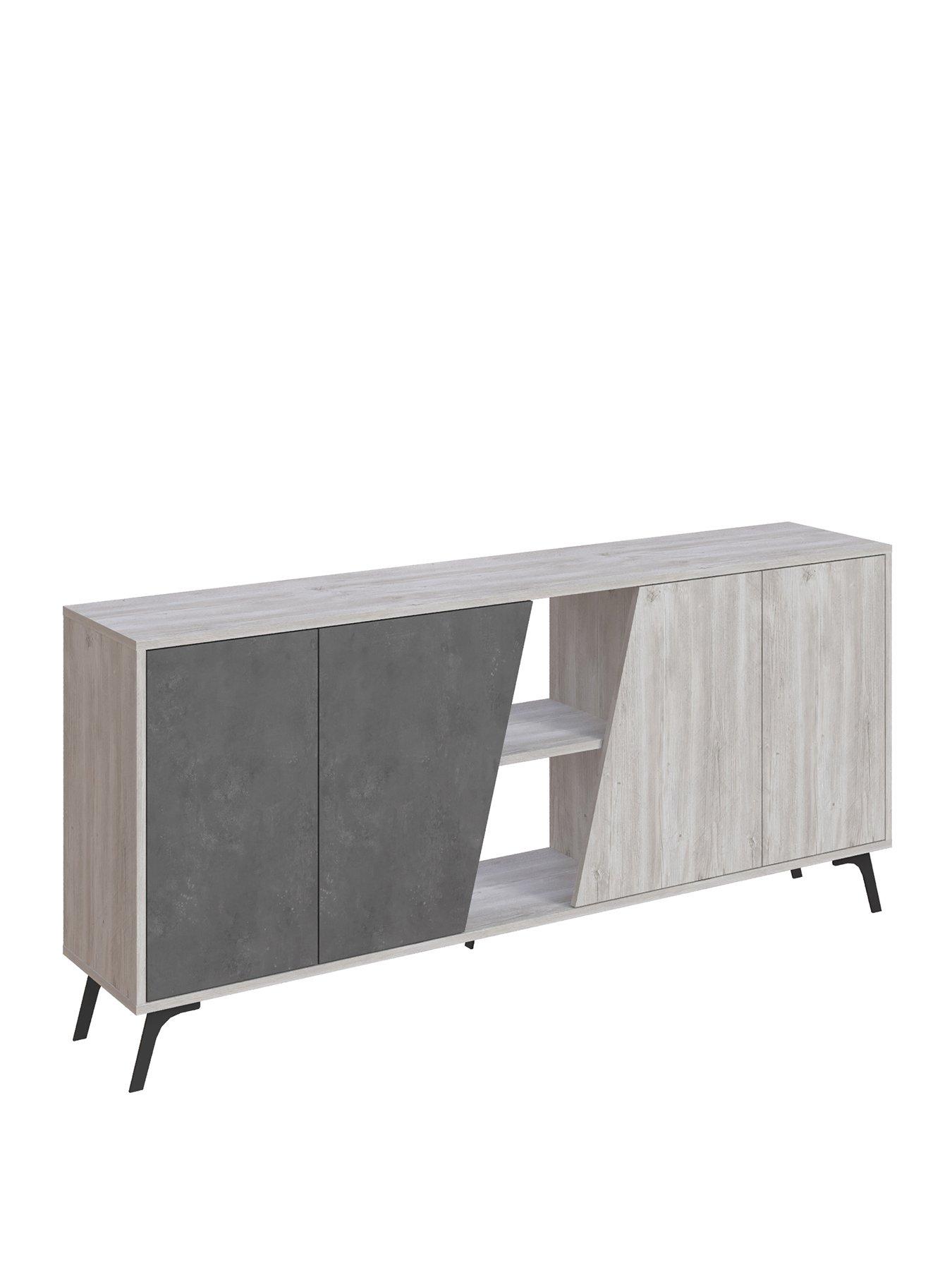 decortie-fiona-large-sideboard-whitegreystillFront