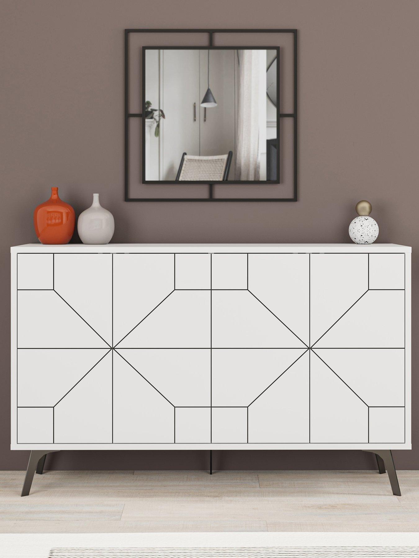 undefined Dune Sideboard - White