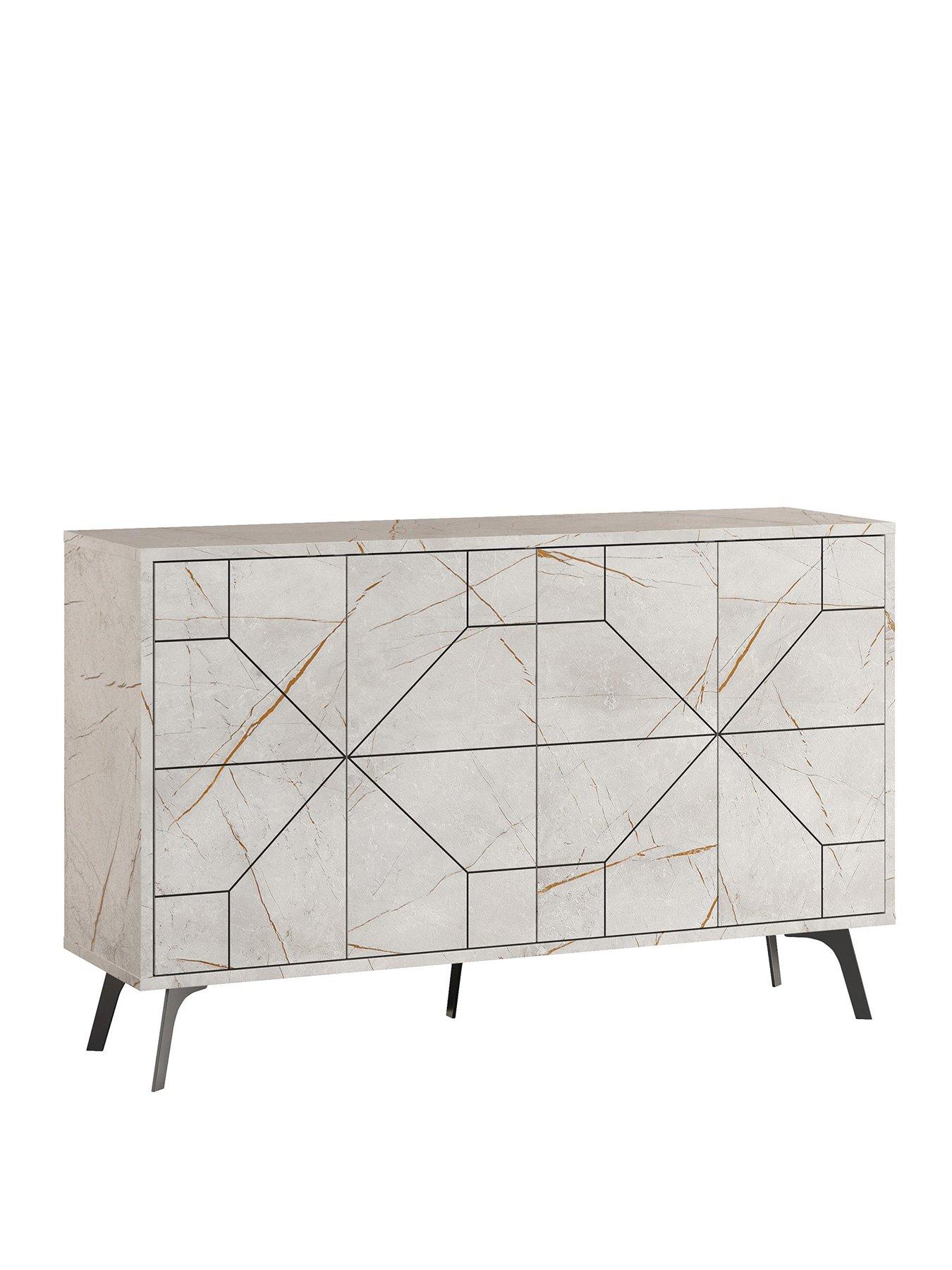 decortie-dune-4-doornbspsideboard-light-greystillFront