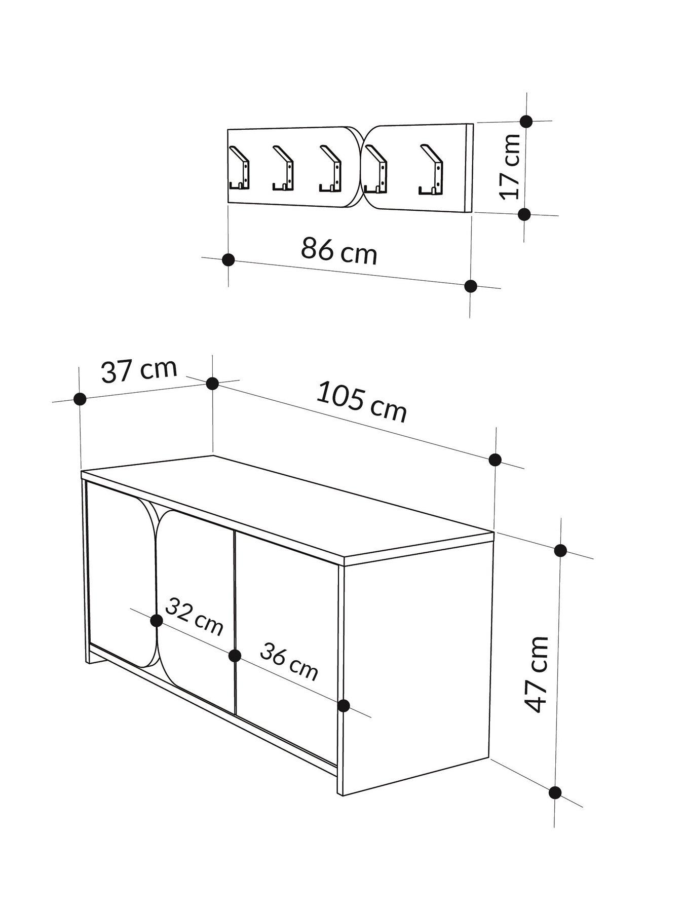 decortie-moni-hallway-shoe-cabinet-coat-hooks-whitegreydetail