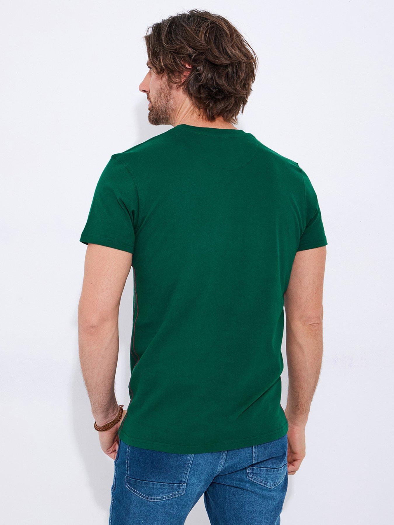 Image 3 of 5 of Joe Browns Flying High T-Shirt - Dark Green
