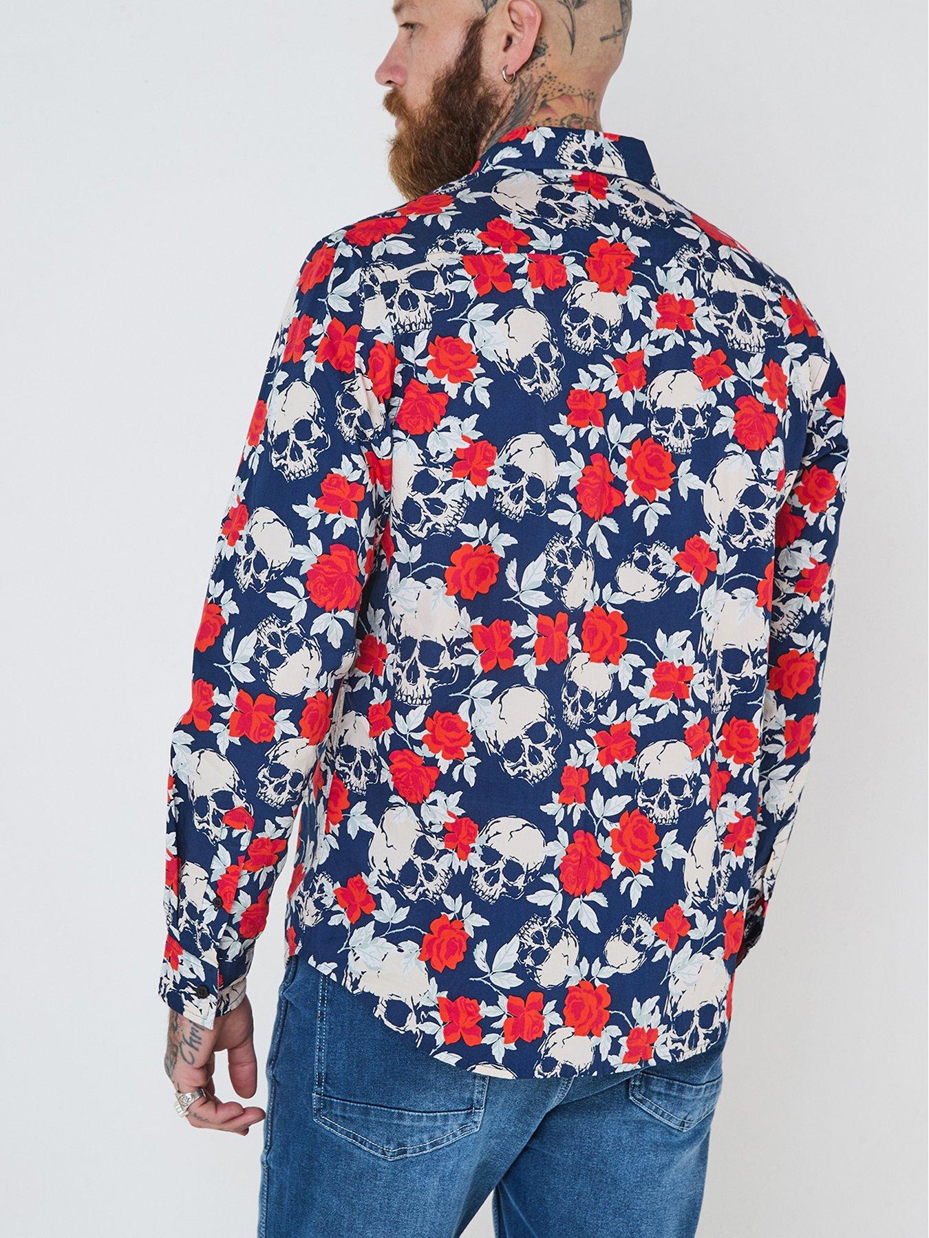 Image 4 of 6 of Joe Browns Skulls &amp; Roses Long Sleeve Shirt - Multi