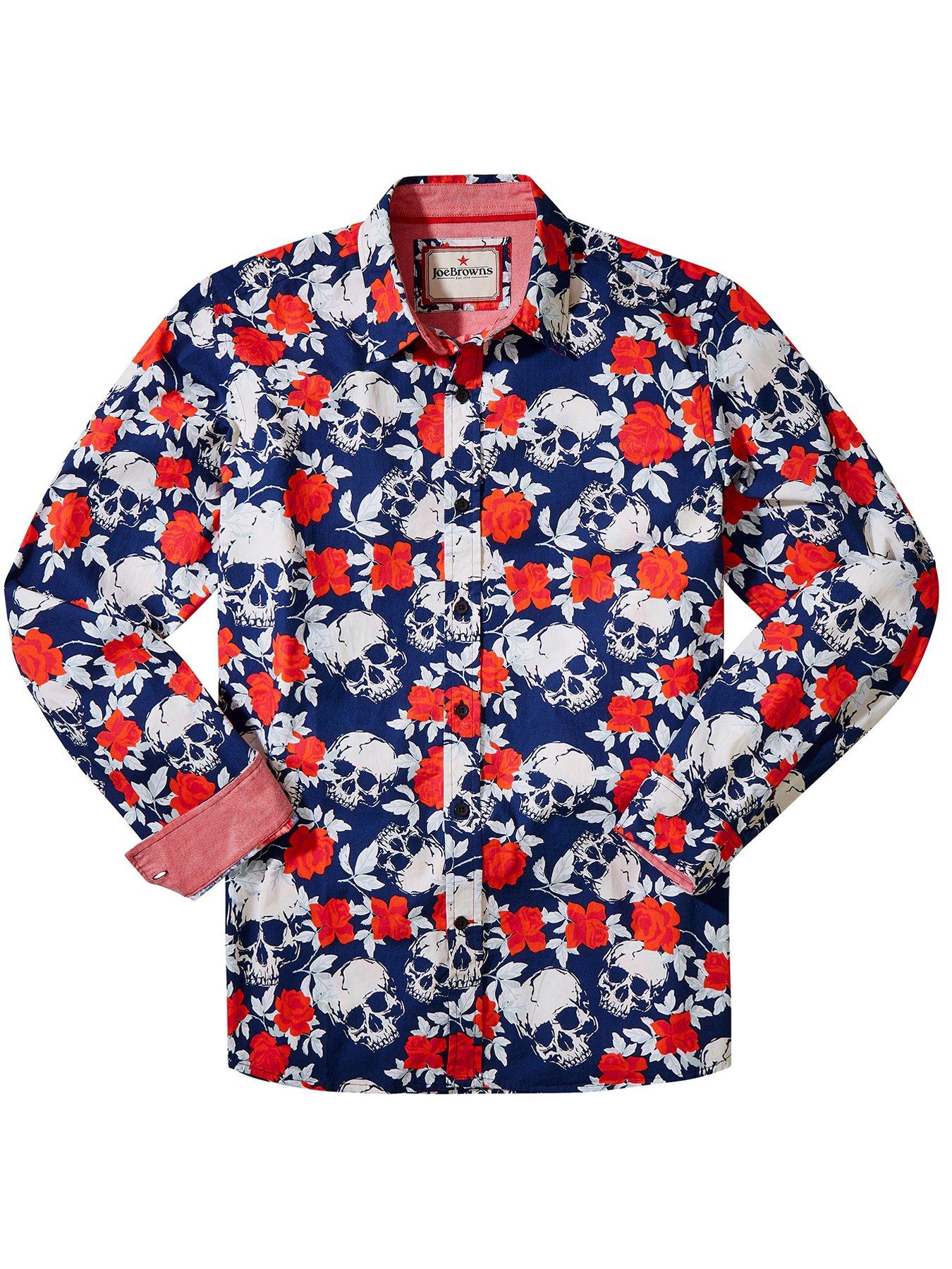Image 6 of 6 of Joe Browns Skulls &amp; Roses Long Sleeve Shirt - Multi