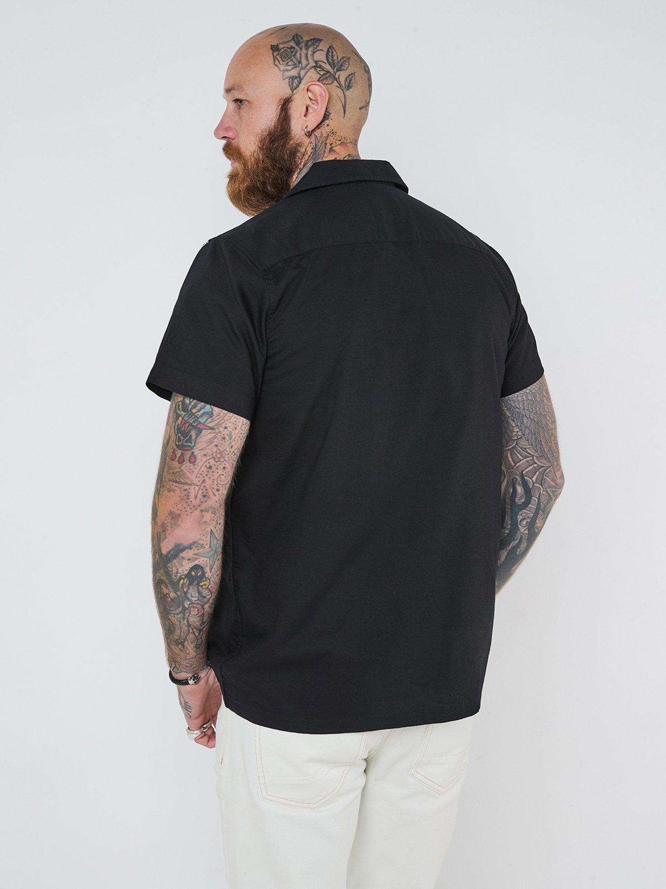 joe-browns-wildside-short-sleeve-shirt-blackoutfit
