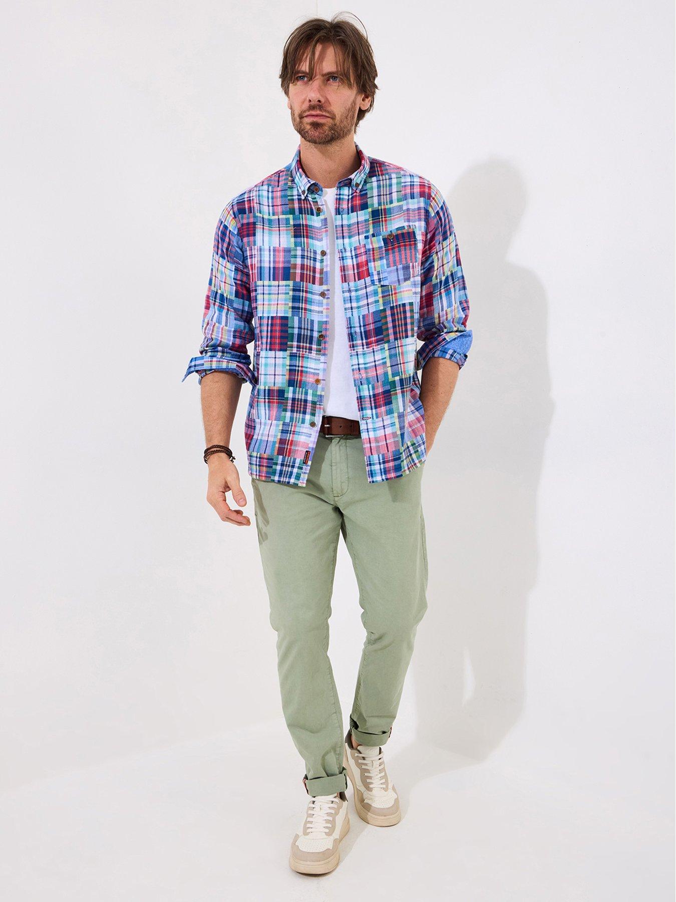 joe-browns-charming-chino-trousers-khakifront