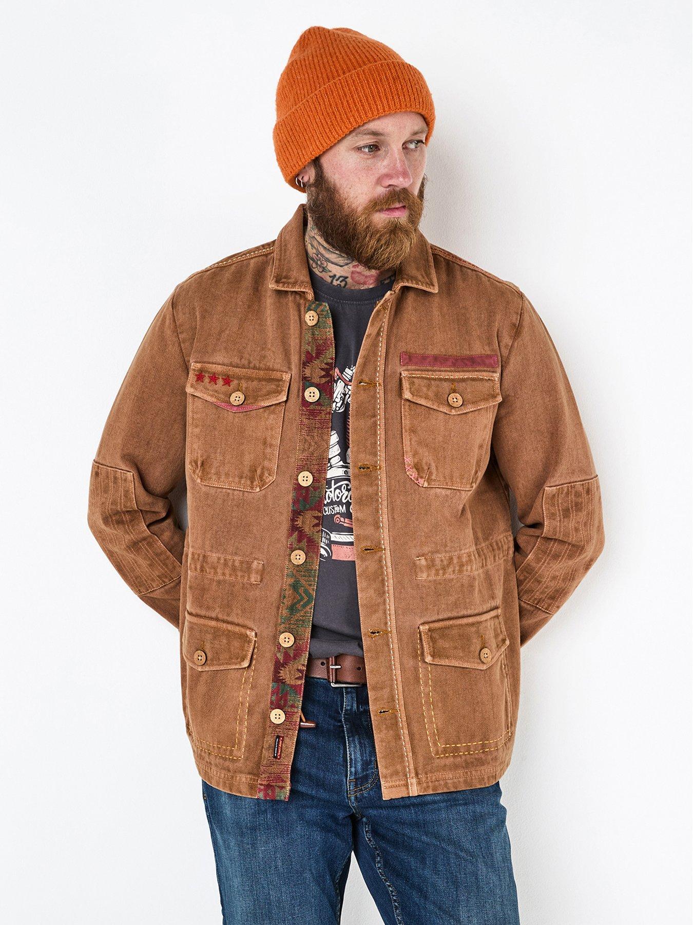 undefined Joe Browns Crafted To Perfection Lightweight Jacket - Dark Orange