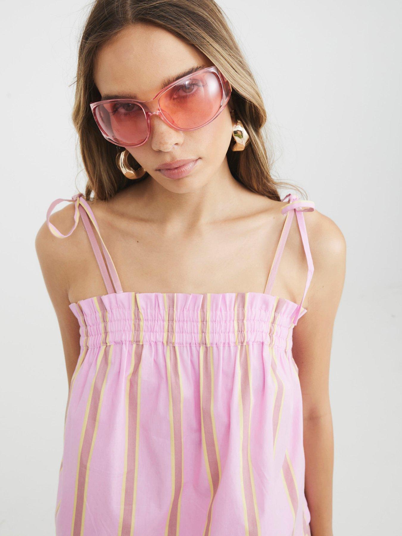 river-island-stripe-cami-top-medium-pinkoutfit