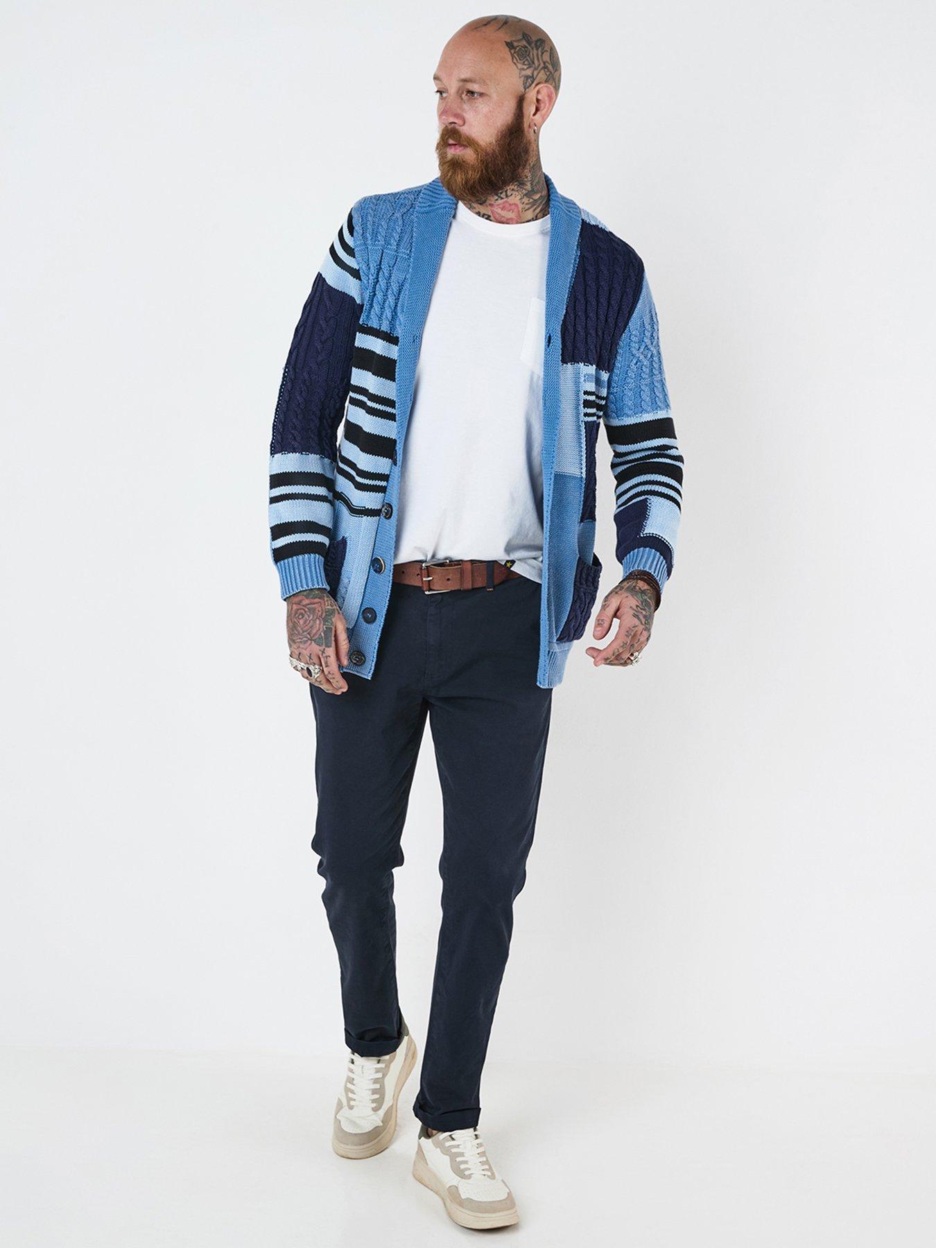 joe-browns-perfect-patch-knitted-cardigan-bluedetail