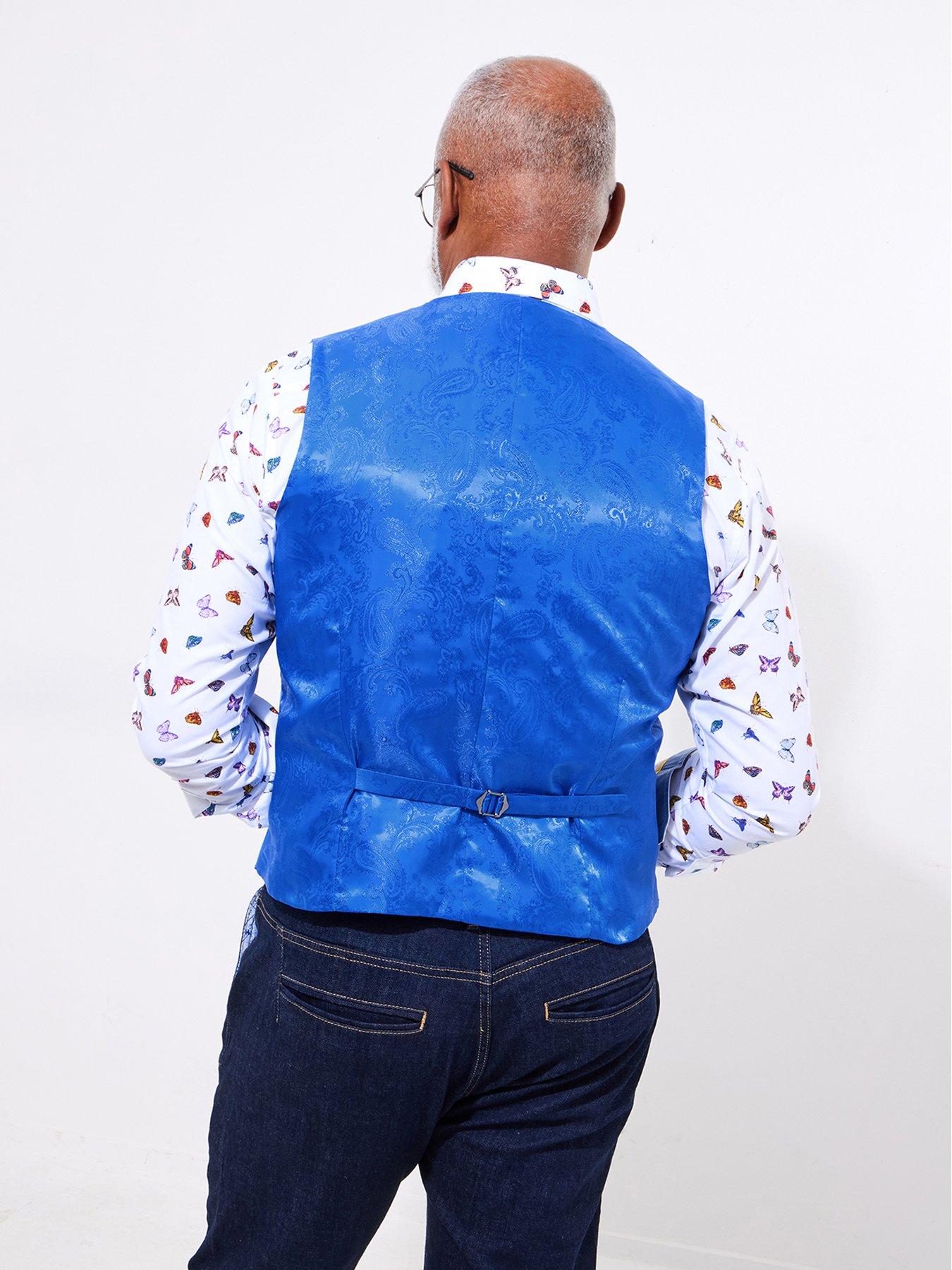 Image 3 of 5 of Joe Browns Pop Of Colour Waistcoat - Blue