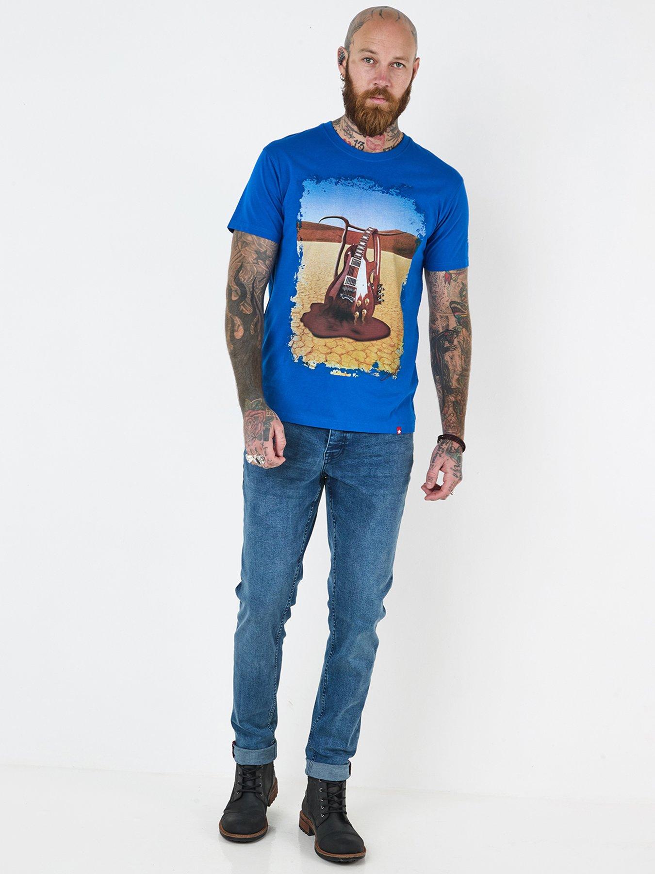 Image 1 of 5 of Joe Browns Surreal Sounds T-Shirt - Blue