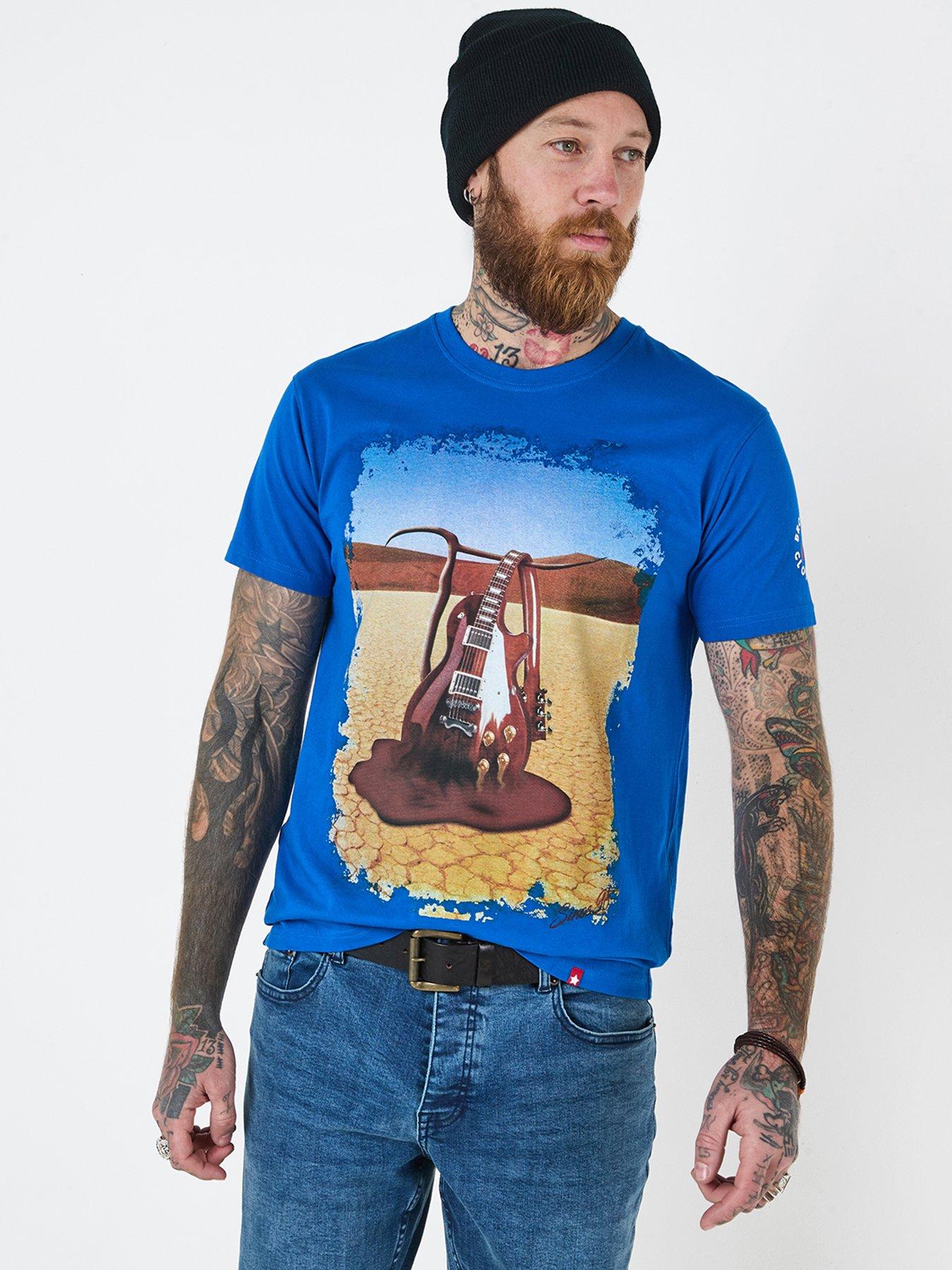Image 4 of 5 of Joe Browns Surreal Sounds T-Shirt - Blue