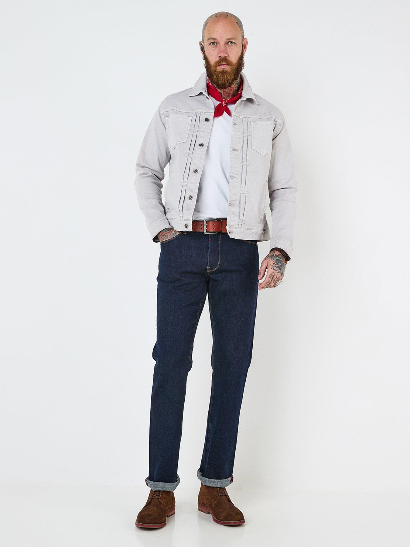 Image 1 of 5 of Joe Browns Joe Browns Straight Fit Jeans - Rinse Wash