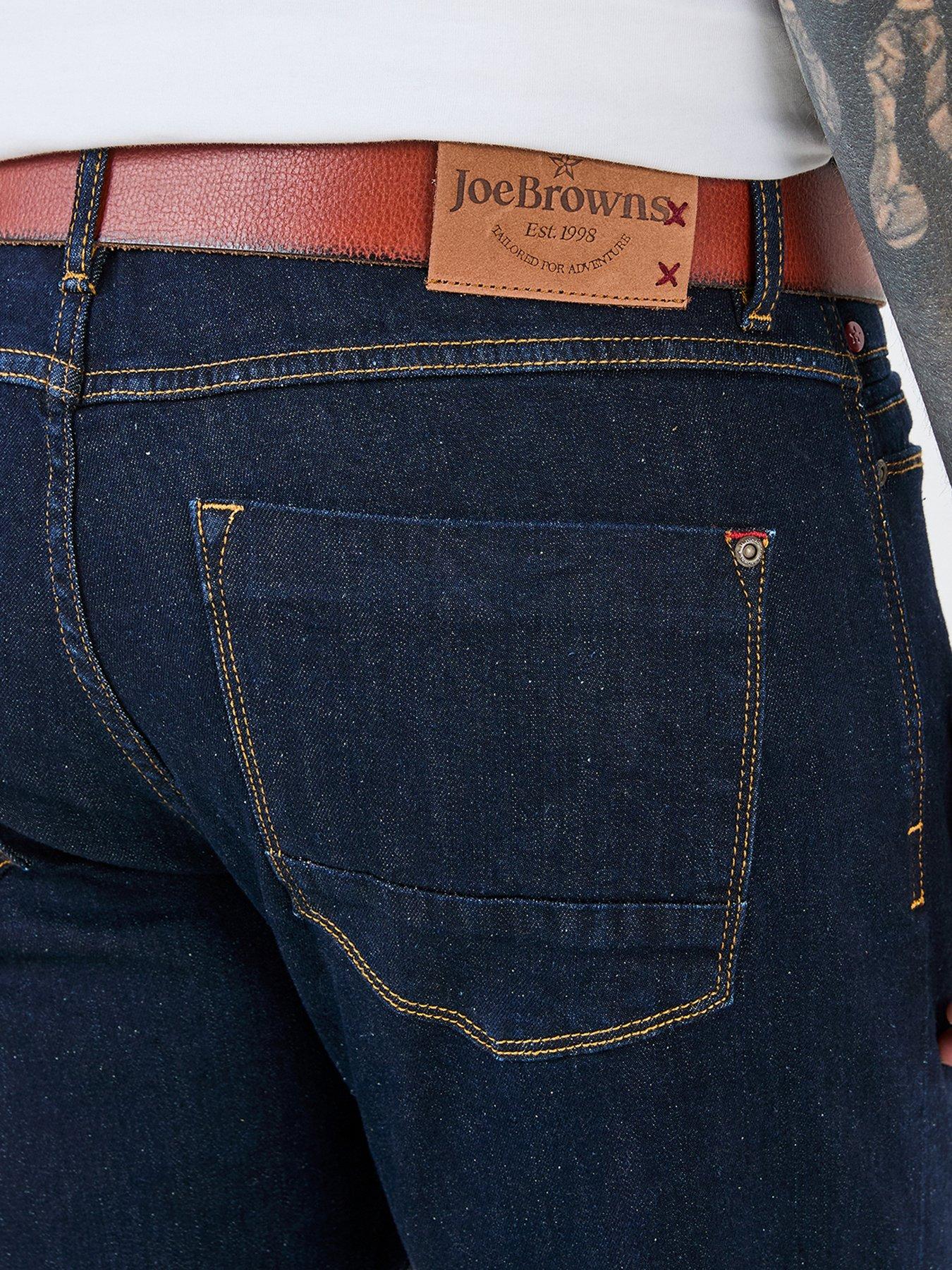 Image 4 of 5 of Joe Browns Joe Browns Straight Fit Jeans - Rinse Wash