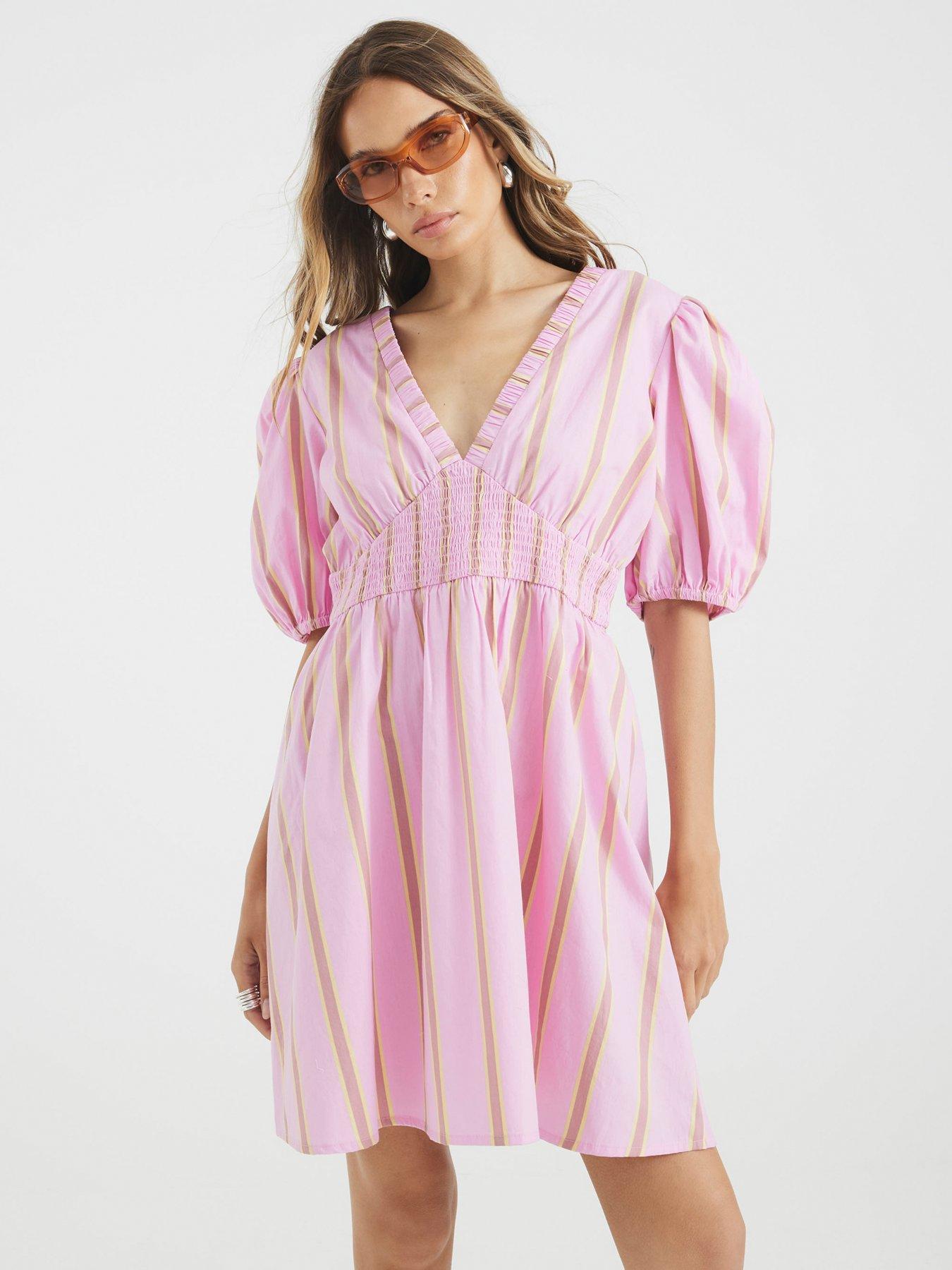 river-island-stripe-mini-dress-pinkback