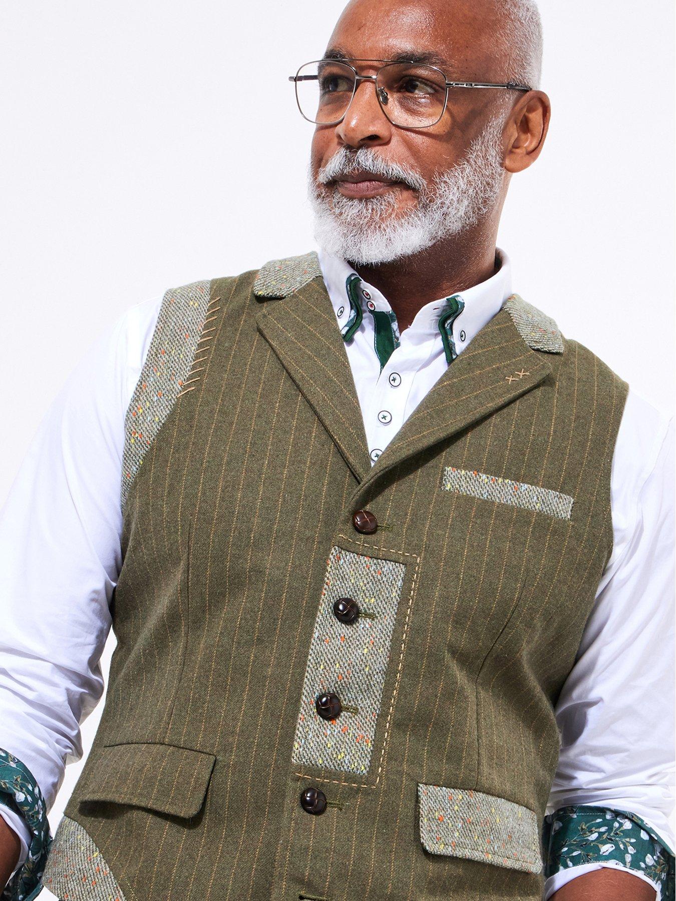 Image 3 of 6 of Joe Browns Distinguished Waistcoat - Khaki