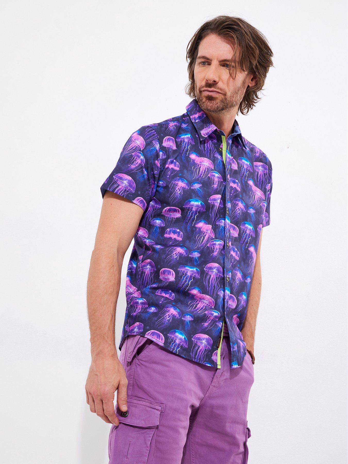 Image 1 of 5 of Joe Browns Ocean Vibes Short Sleeve Shirt - Multi