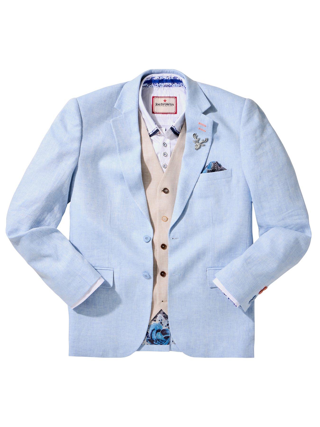 Image 6 of 6 of Joe Browns Summer Suit Jacket - Light Blue