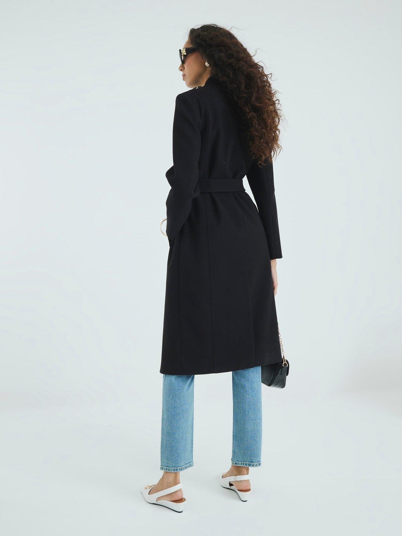 river-island-notch-collar-wrap-coat-blackstillFront