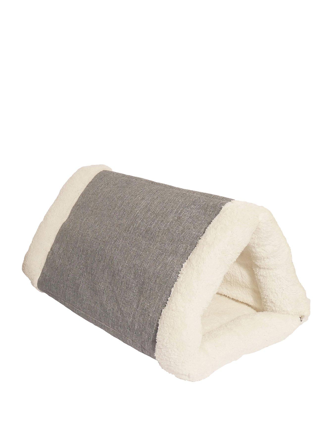 Image 3 of 4 of Rosewood Snuggle Plush 2 In 1 Cat Comfort Den 55Cm