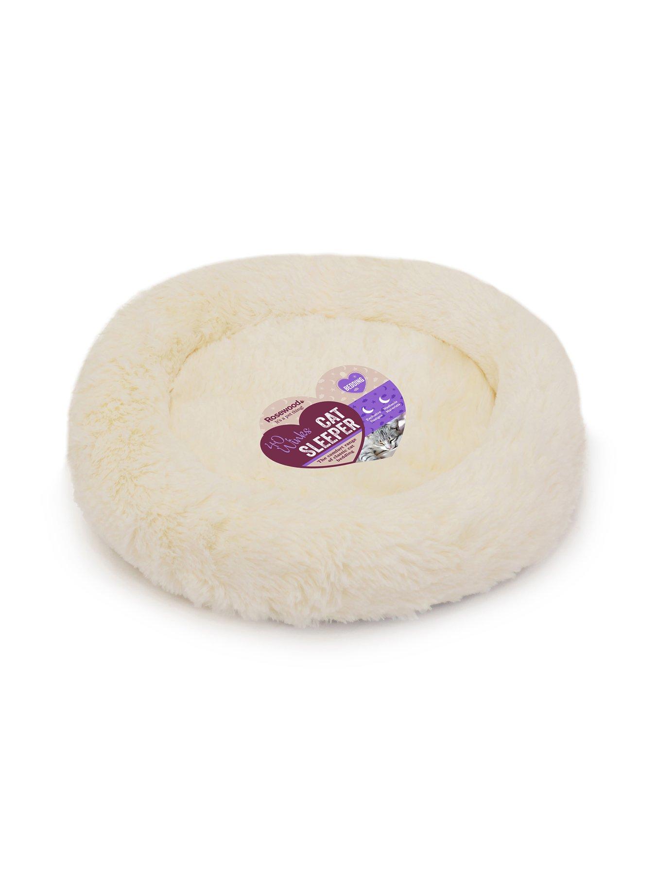 Image 1 of 5 of Rosewood Cream Kitten Sleeper 36Cm