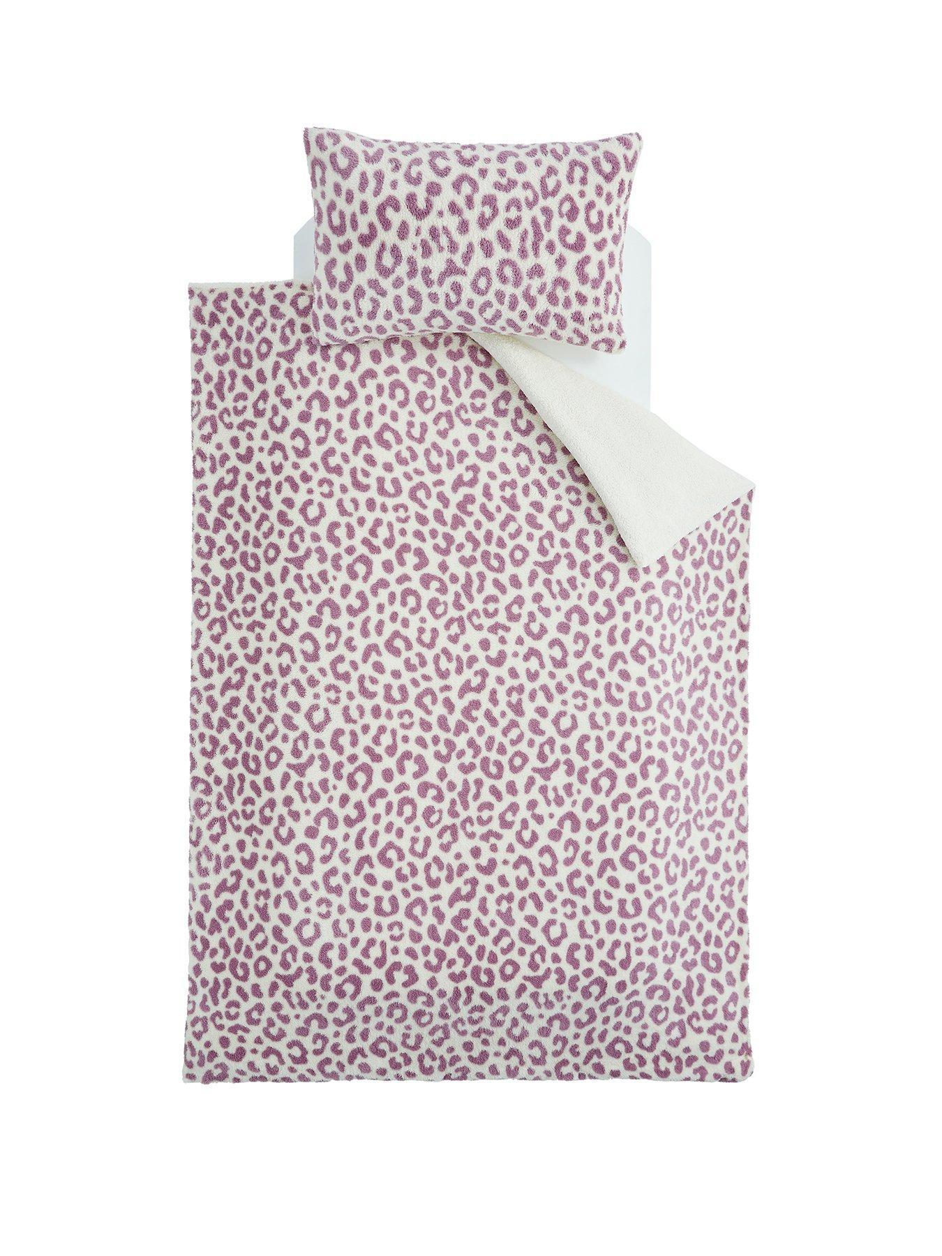 the-very-collection-leopard-printed-fleece-duvet-covernbspsetstillFront