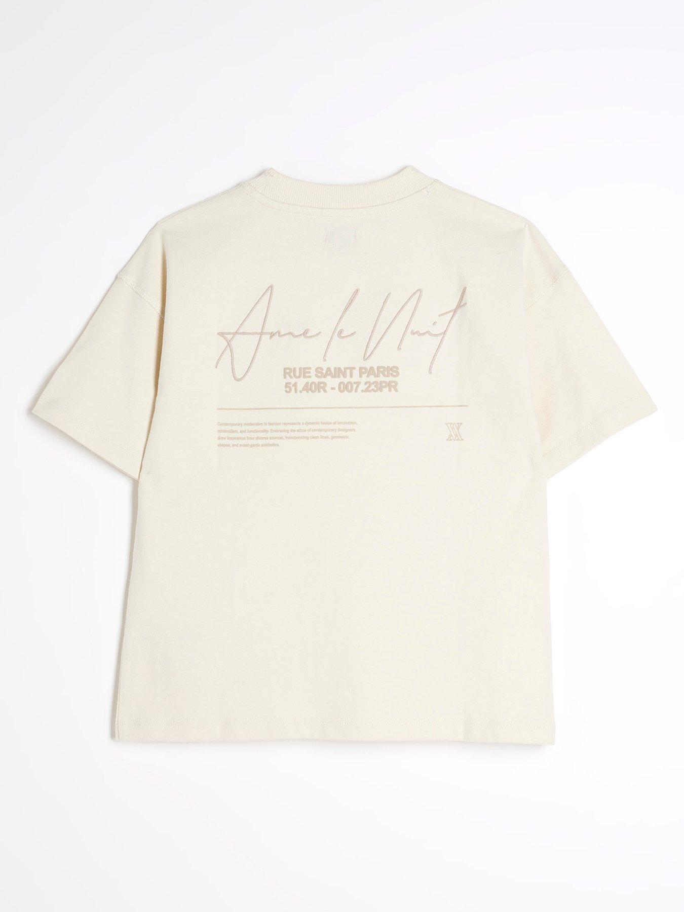 undefined Ame Le Nuit T-Shirt - Cream