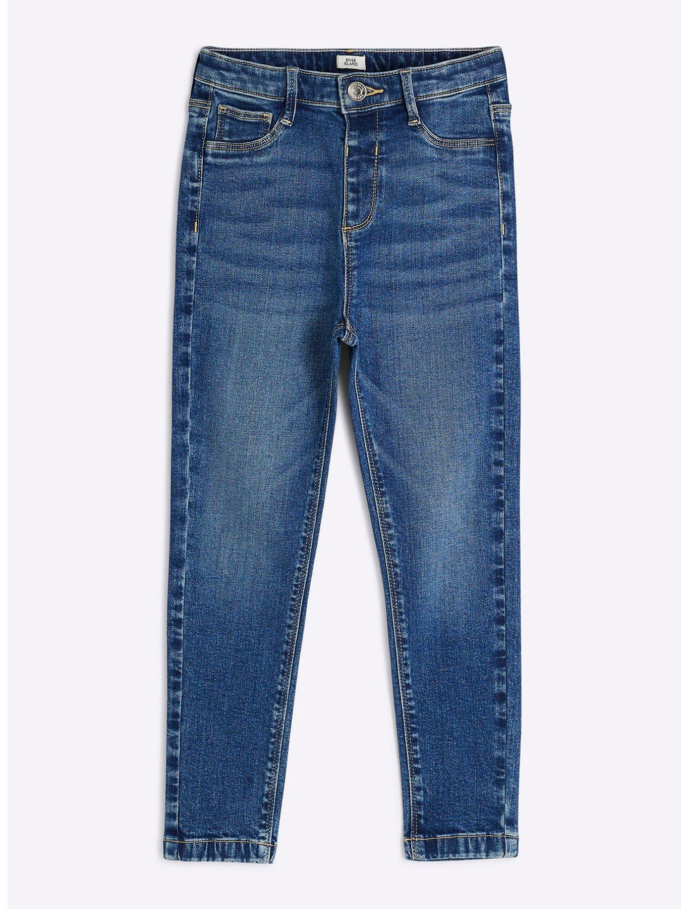 undefined High Rise Skinny Jean - Blue