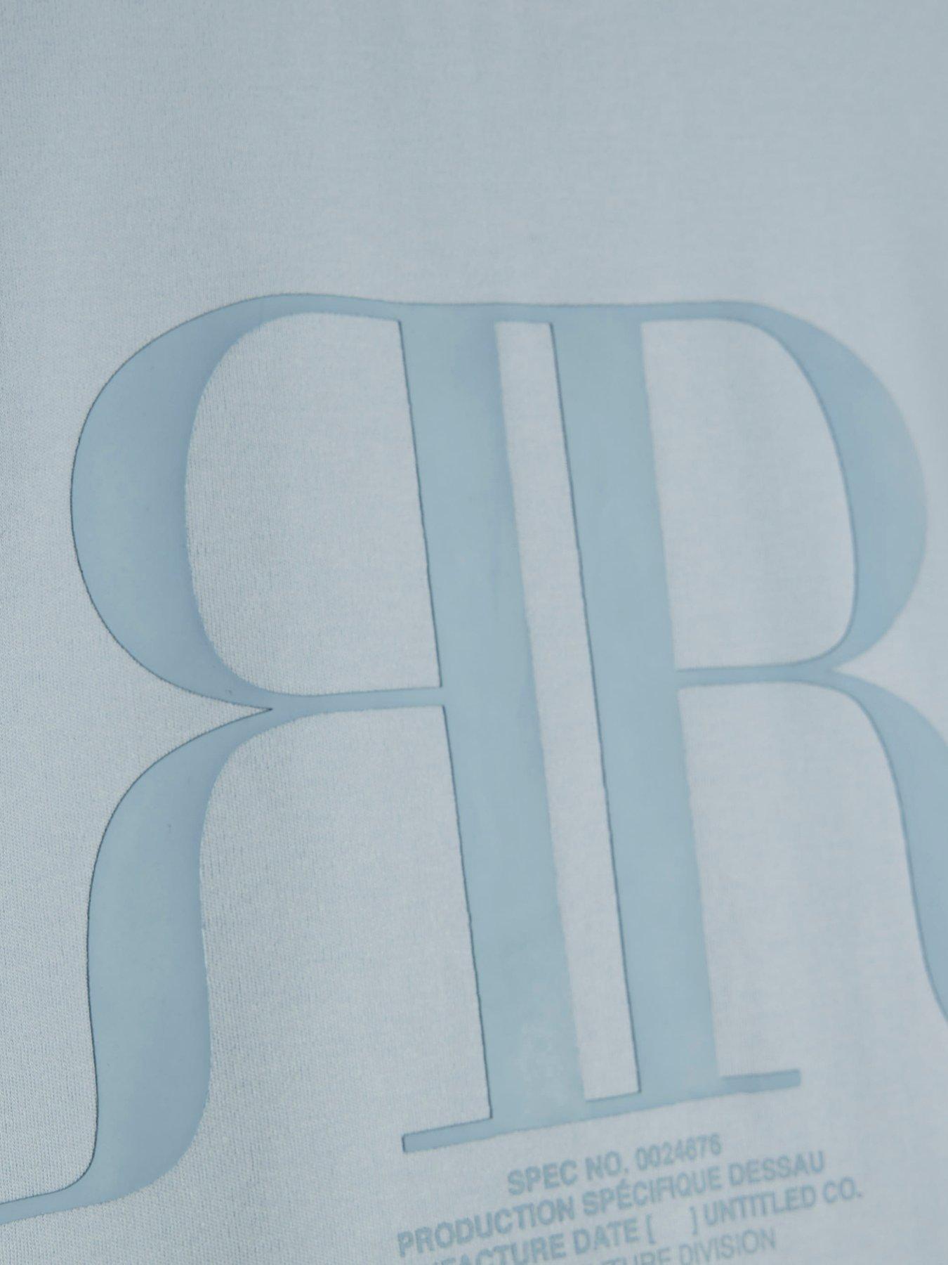 Image 5 of 5 of River Island Boys RR T-Shirt And Short Set - Blue