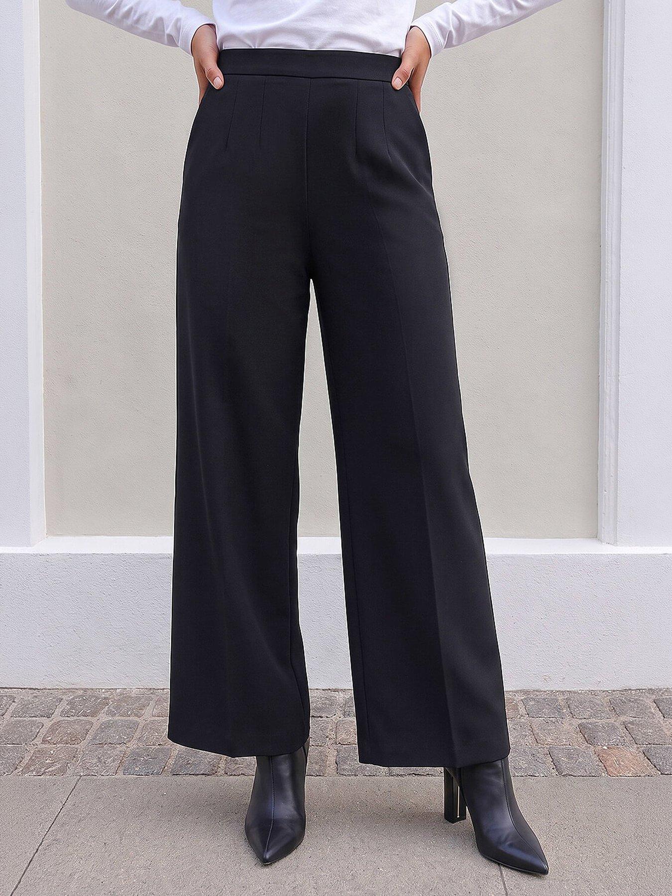 roman-petite-wide-leg-ponte-stretch-trouser-black