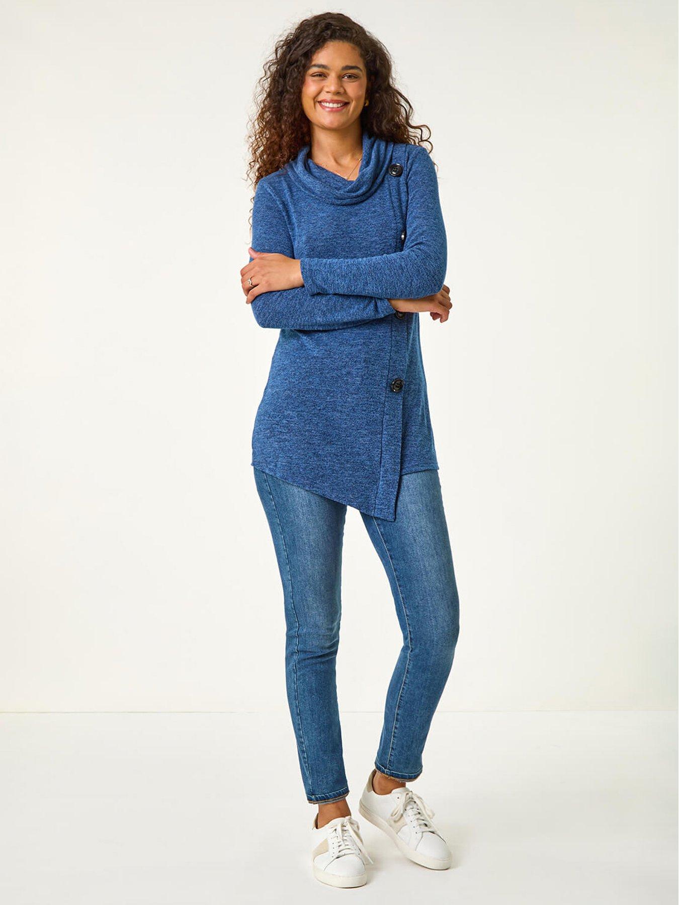 roman-cowl-neck-buttoned-top-blueback