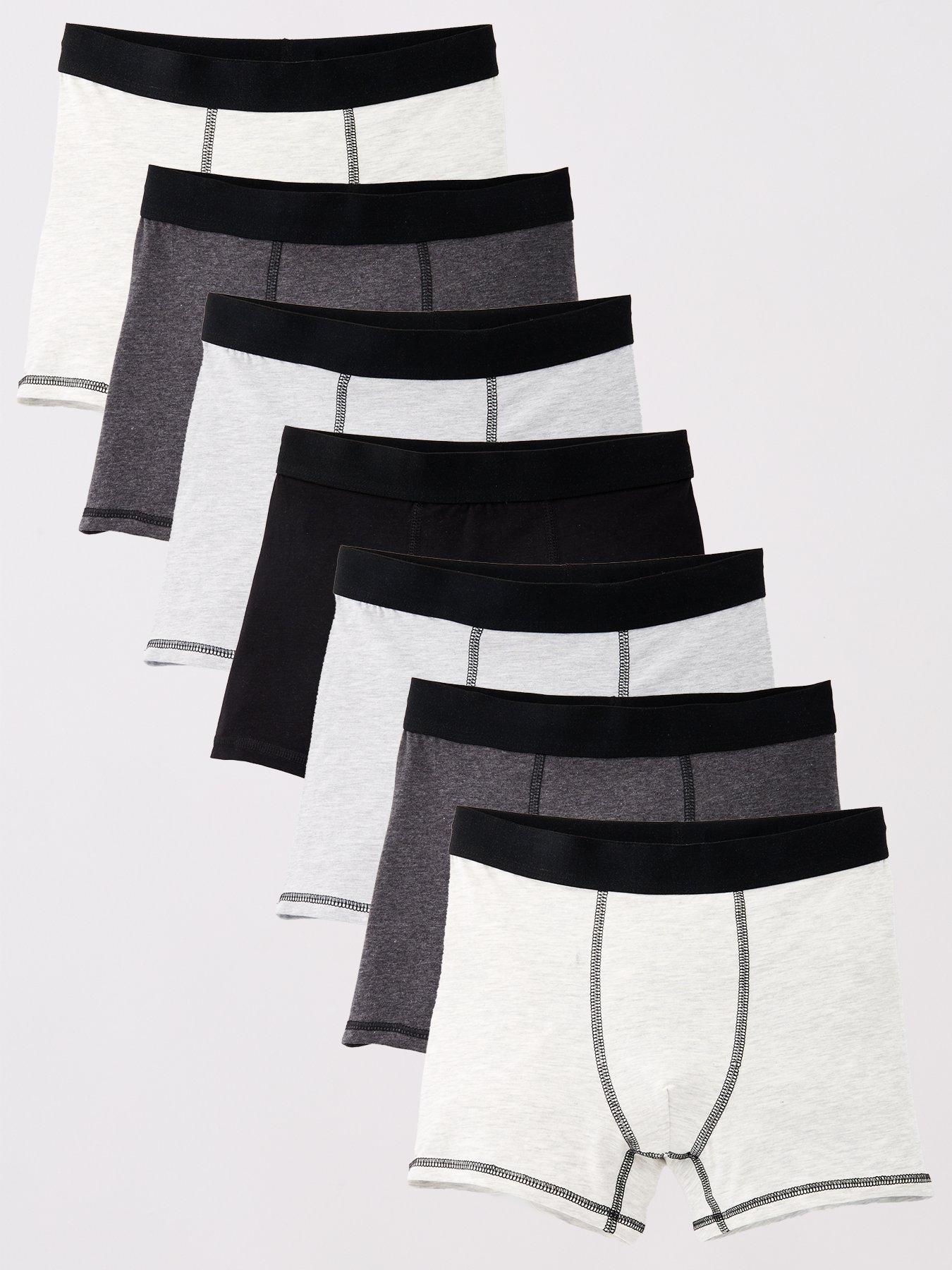 V by Very 7 Pack Neutral Boxers - Multi