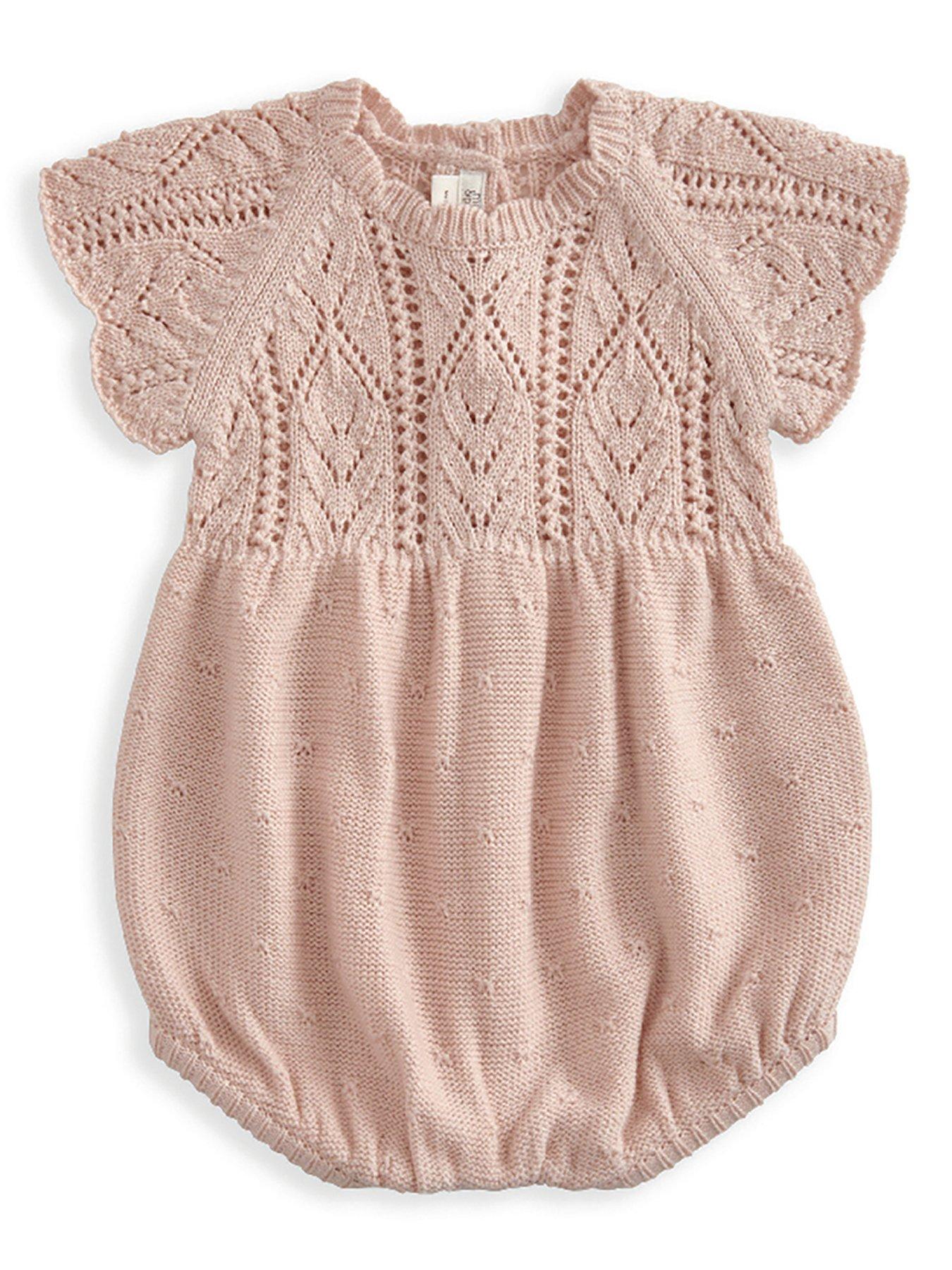 mamas-papas-baby-girls-knitted-romper-pink