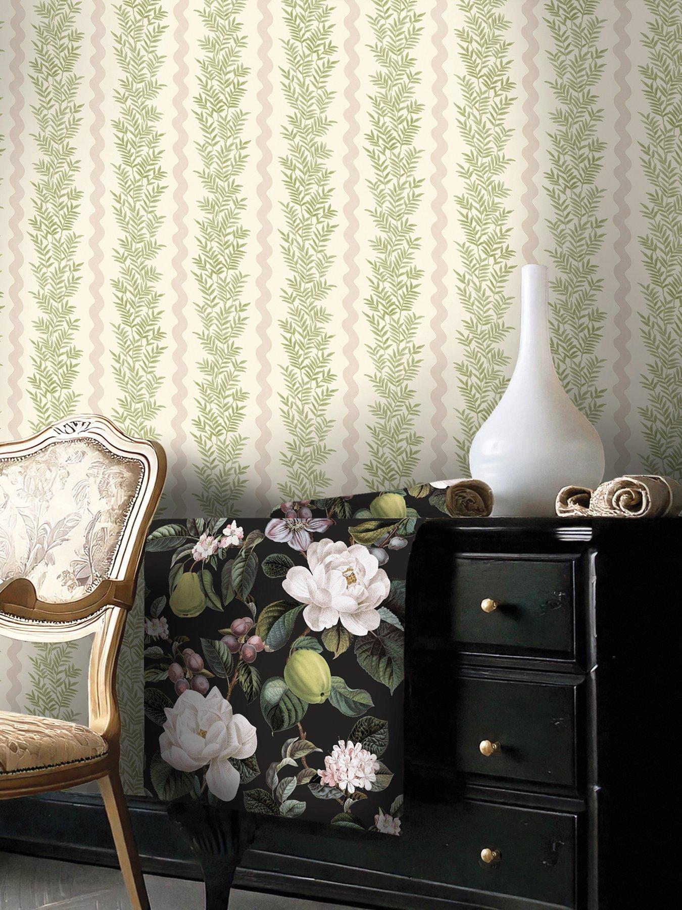 holden-decor-foliage-stripe-wallpaper-creamblush