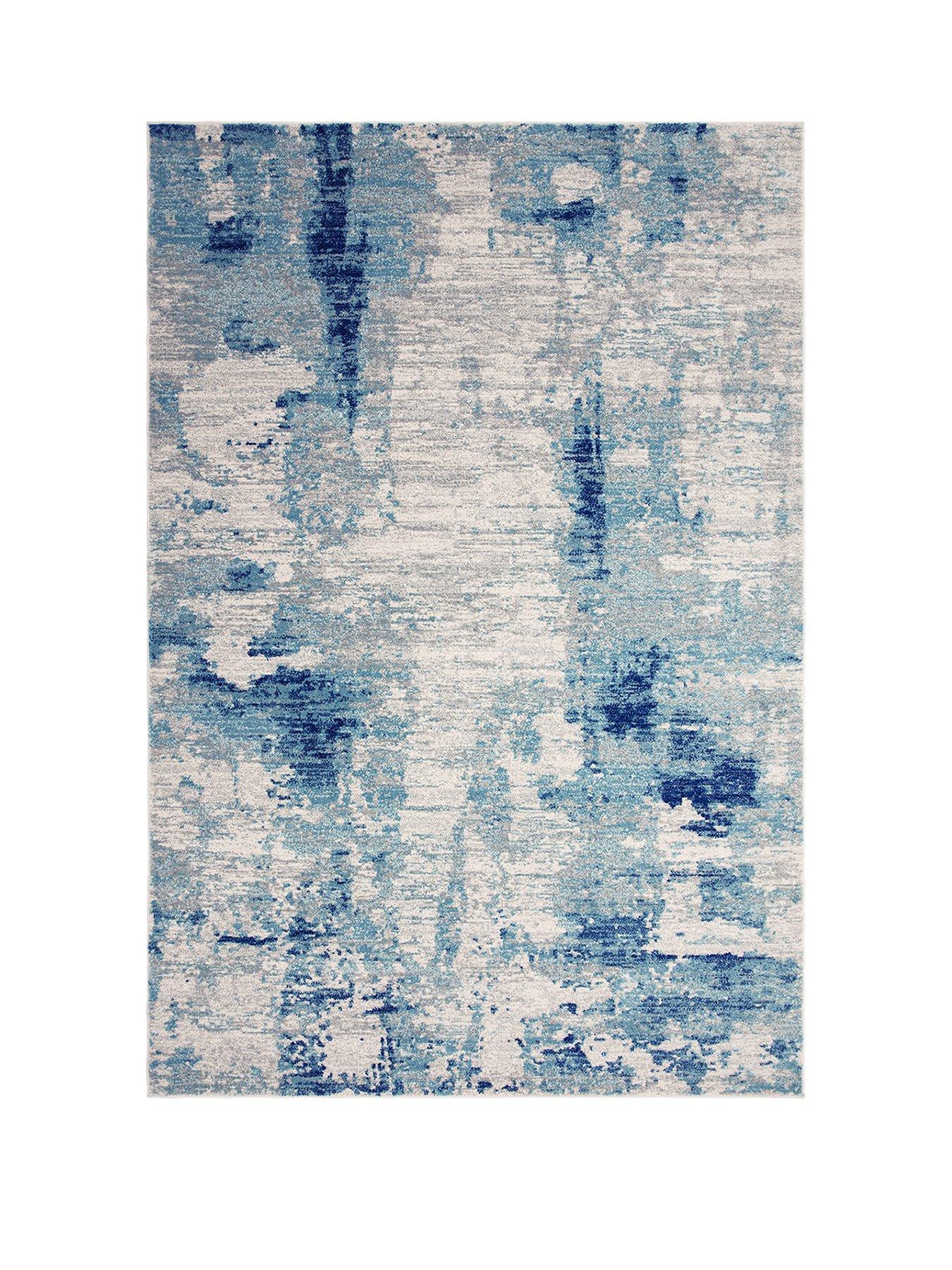 Image 2 of 6 of Asiatic Nova Mirage Blue Rug