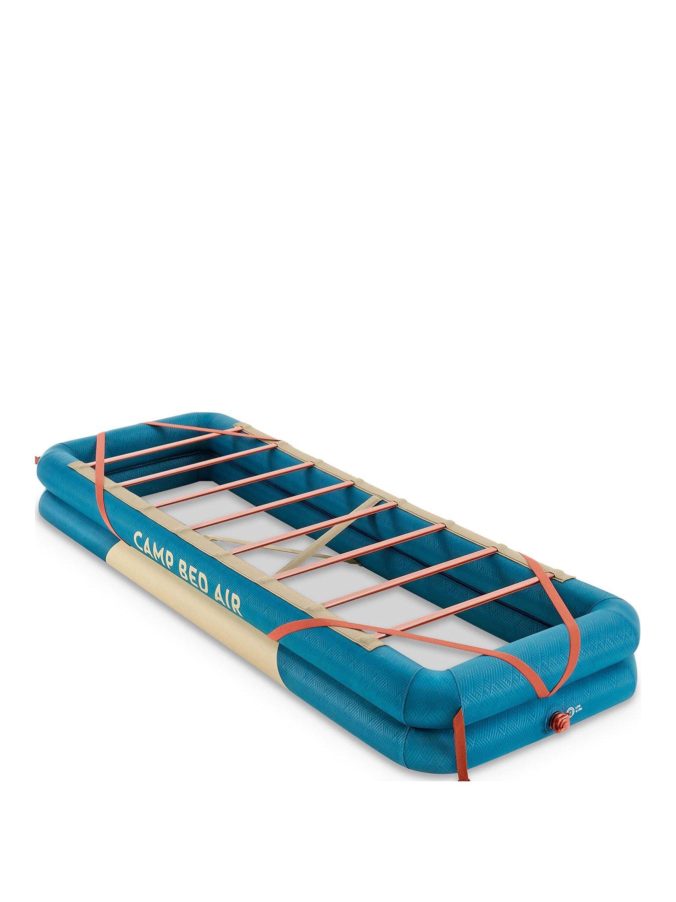Image 1 of 7 of Decathlon Inflatable Camping Bed Base - Camp Bed Air 70 cm - 1 Person