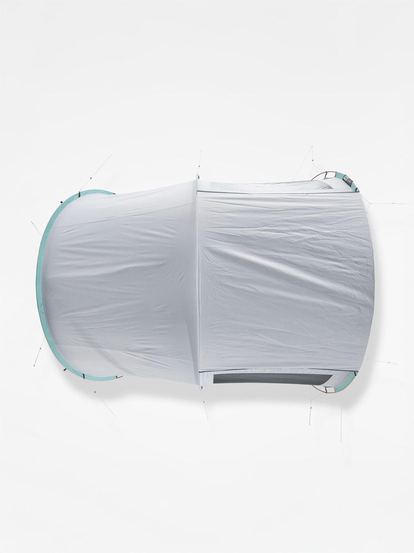 Image 7 of 8 of Decathlon Camping Tent with Poles Arpenaz 4.1 Fresh&amp;Black 4 Persons 1 Bedroom