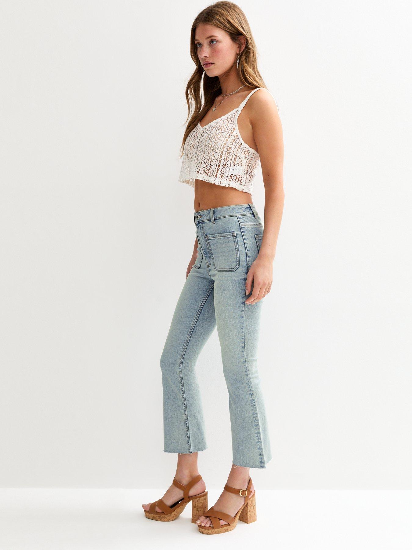 new-look-kick-flare-cropped-denim-jeans-light-bluedetail