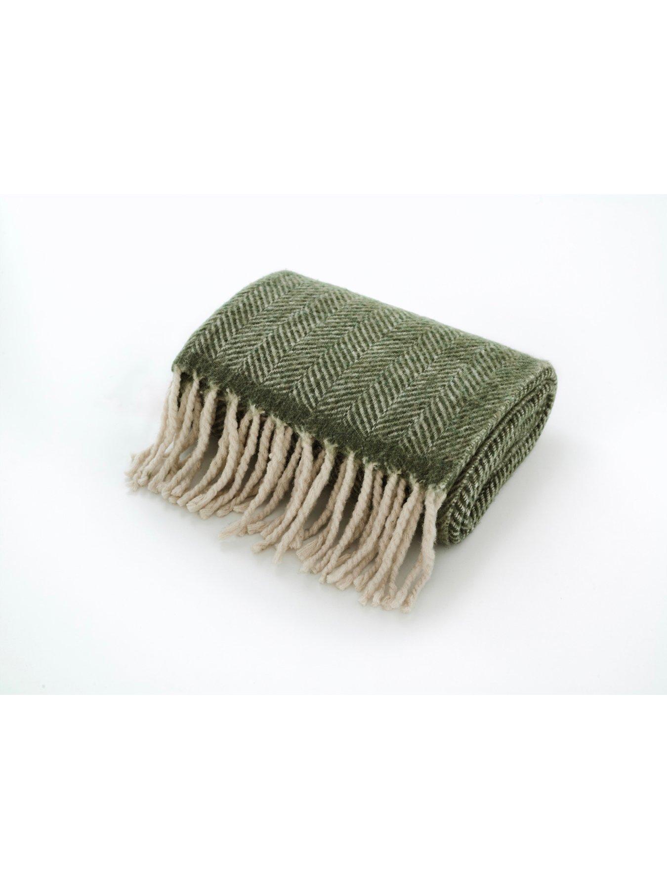 undefined Moorland 100% Wool Throw