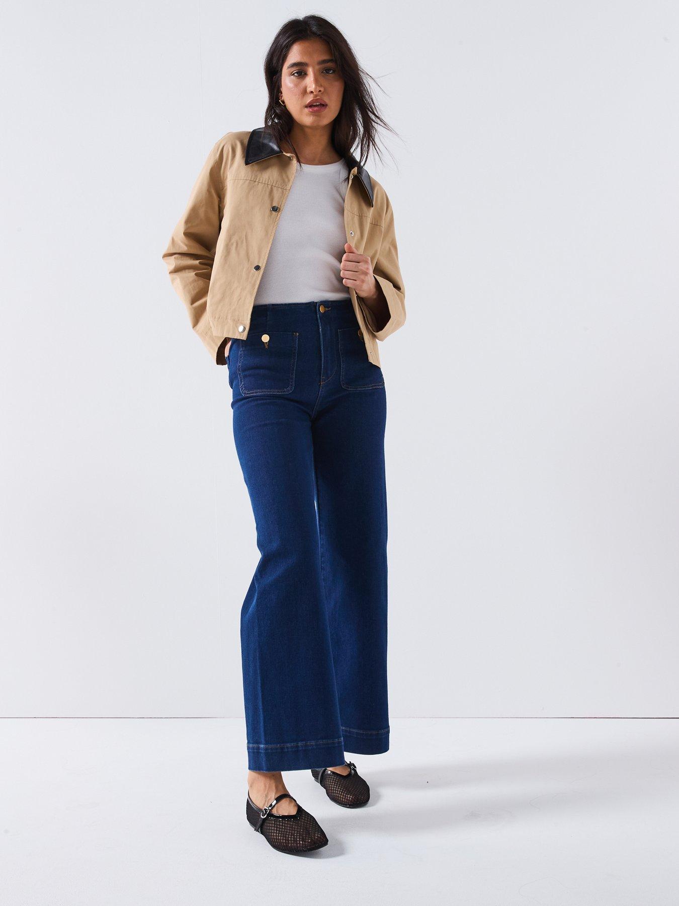 Image 3 of 5 of Only Collar Utility Jacket - Beige