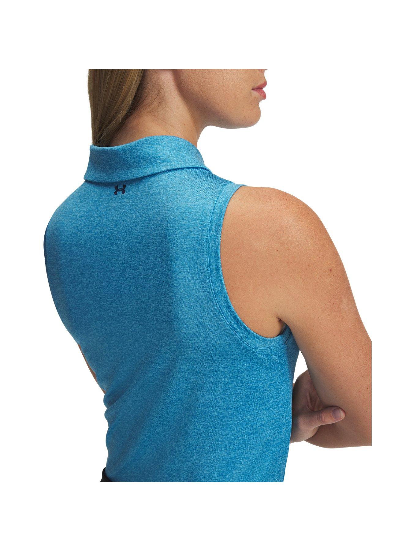 under-armour-womens-golf-playoff-sl-polo-t-shirt-ether-blueoutfit