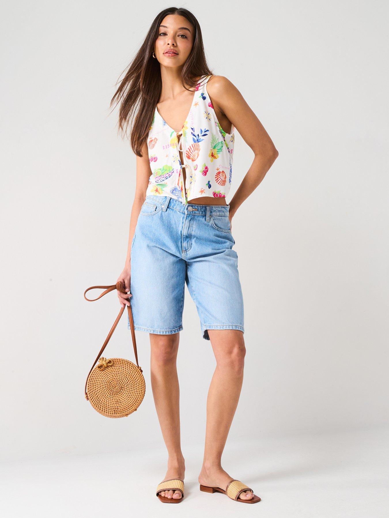 only-tie-front-summer-print-top-whiteback