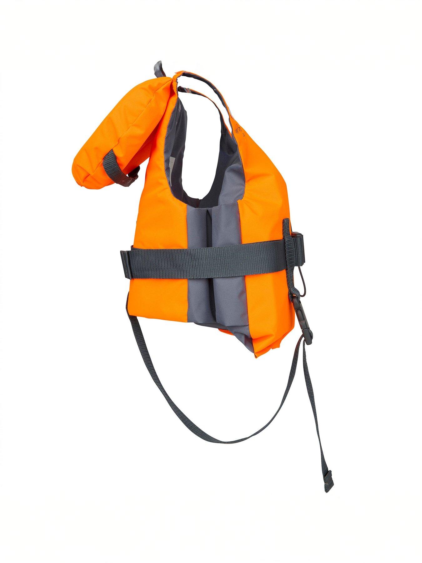 Image 5 of 6 of Decathlon Kids Life Jacket LJ100N Easy JR 15-40 Kg - Orange/Grey
