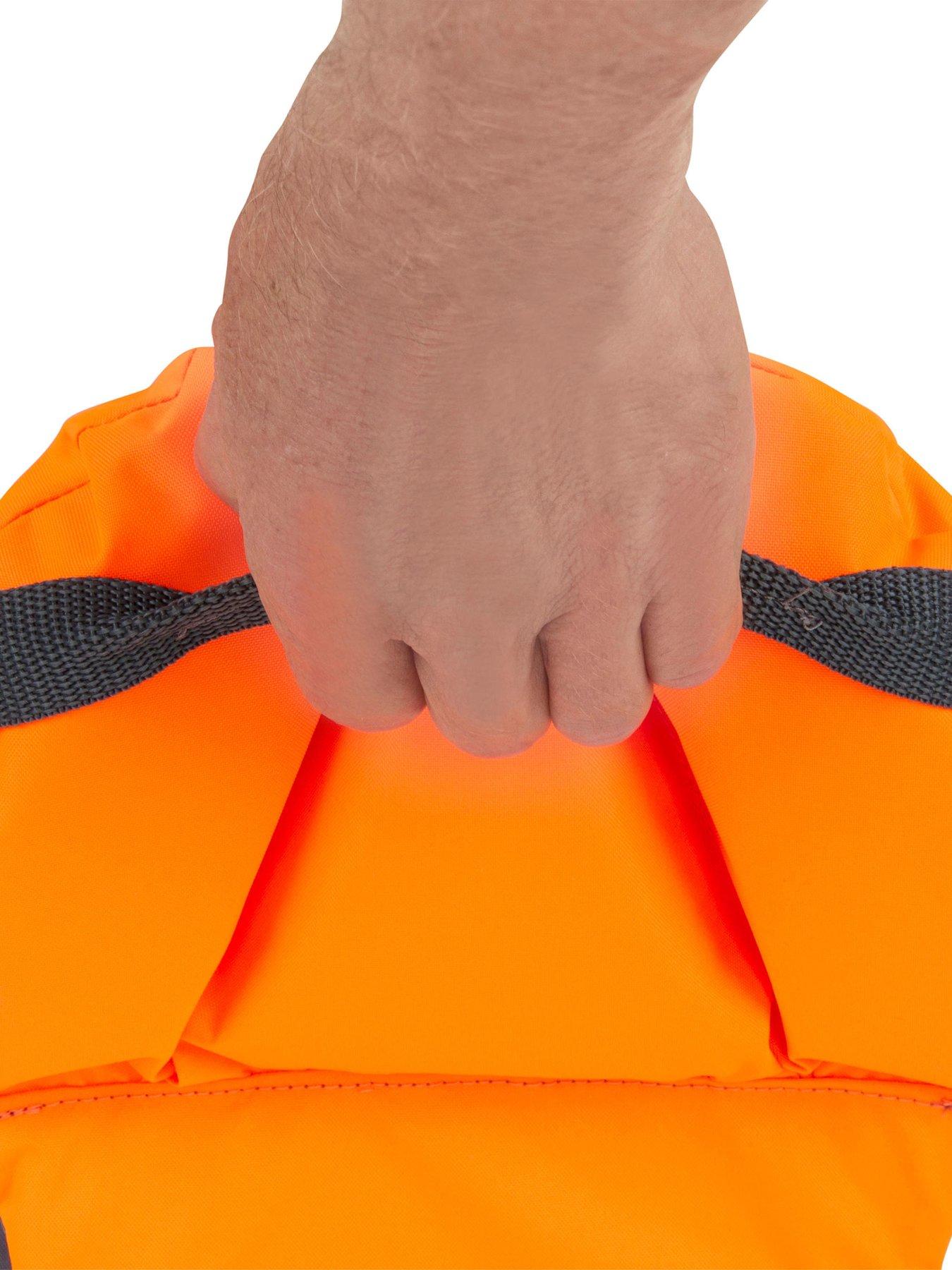 Image 6 of 6 of Decathlon Kids Life Jacket LJ100N Easy JR 15-40 Kg - Orange/Grey