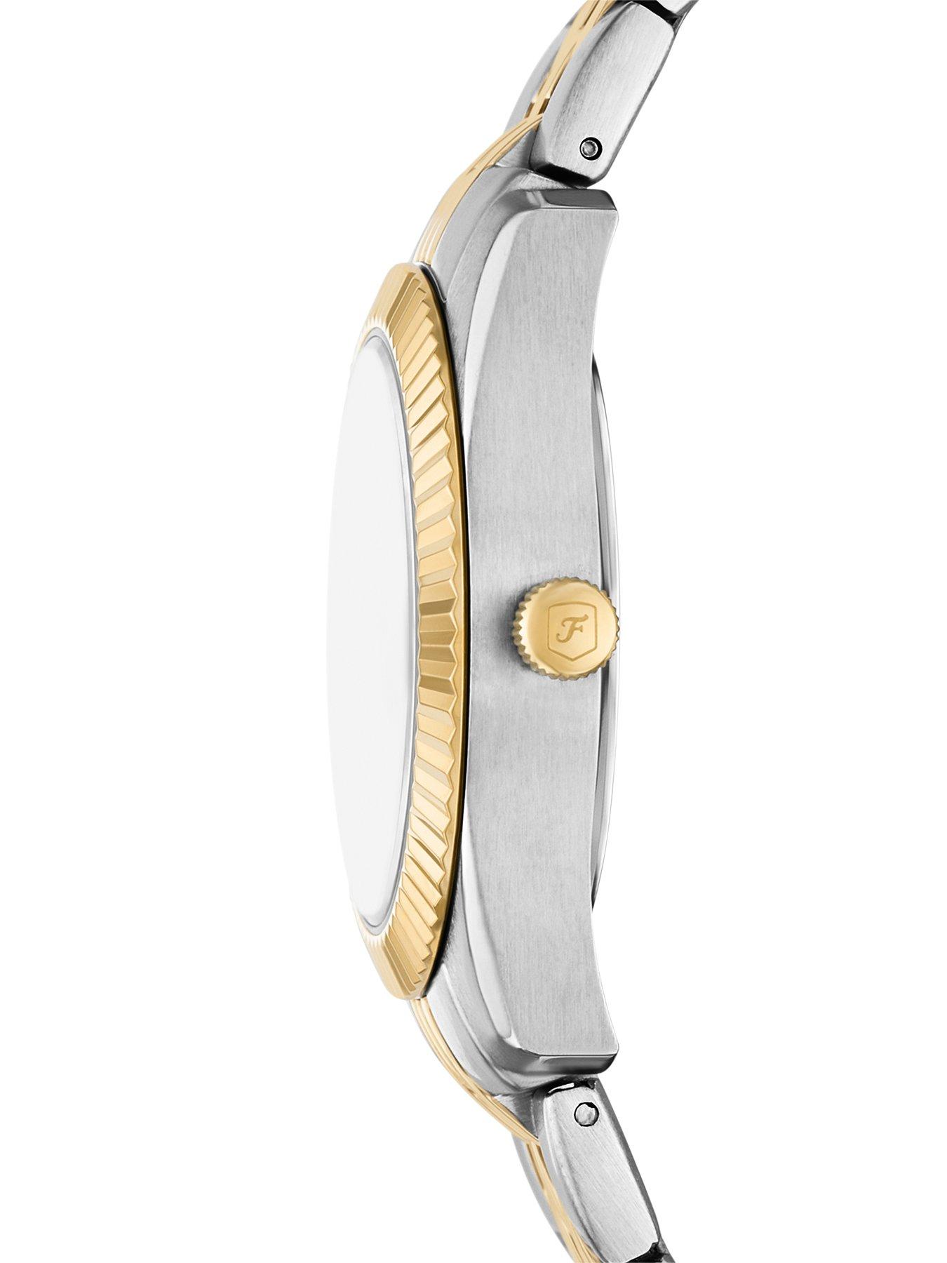 Image 3 of 3 of Fossil Scarlette Three-Hand Date Two Tone Watch