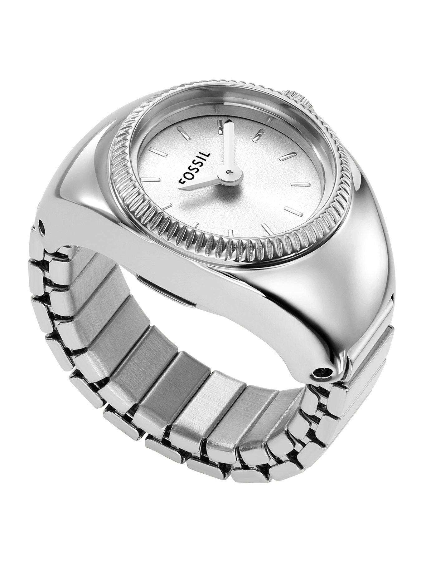 undefined Women's Watch Ring Stainless Steel Watch, ES5245