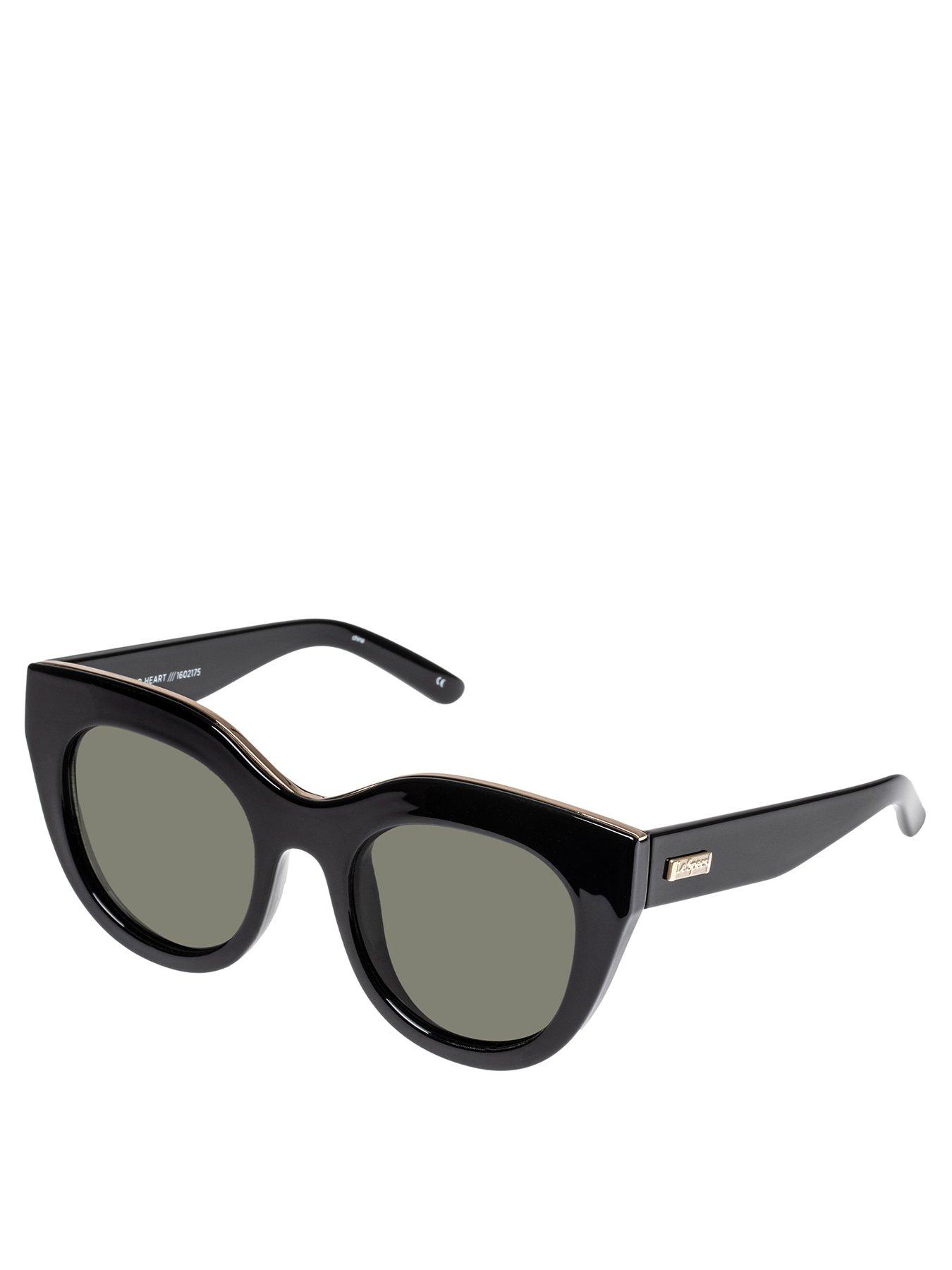le-specs-air-heart-gold-sunglasses-blackstillFront
