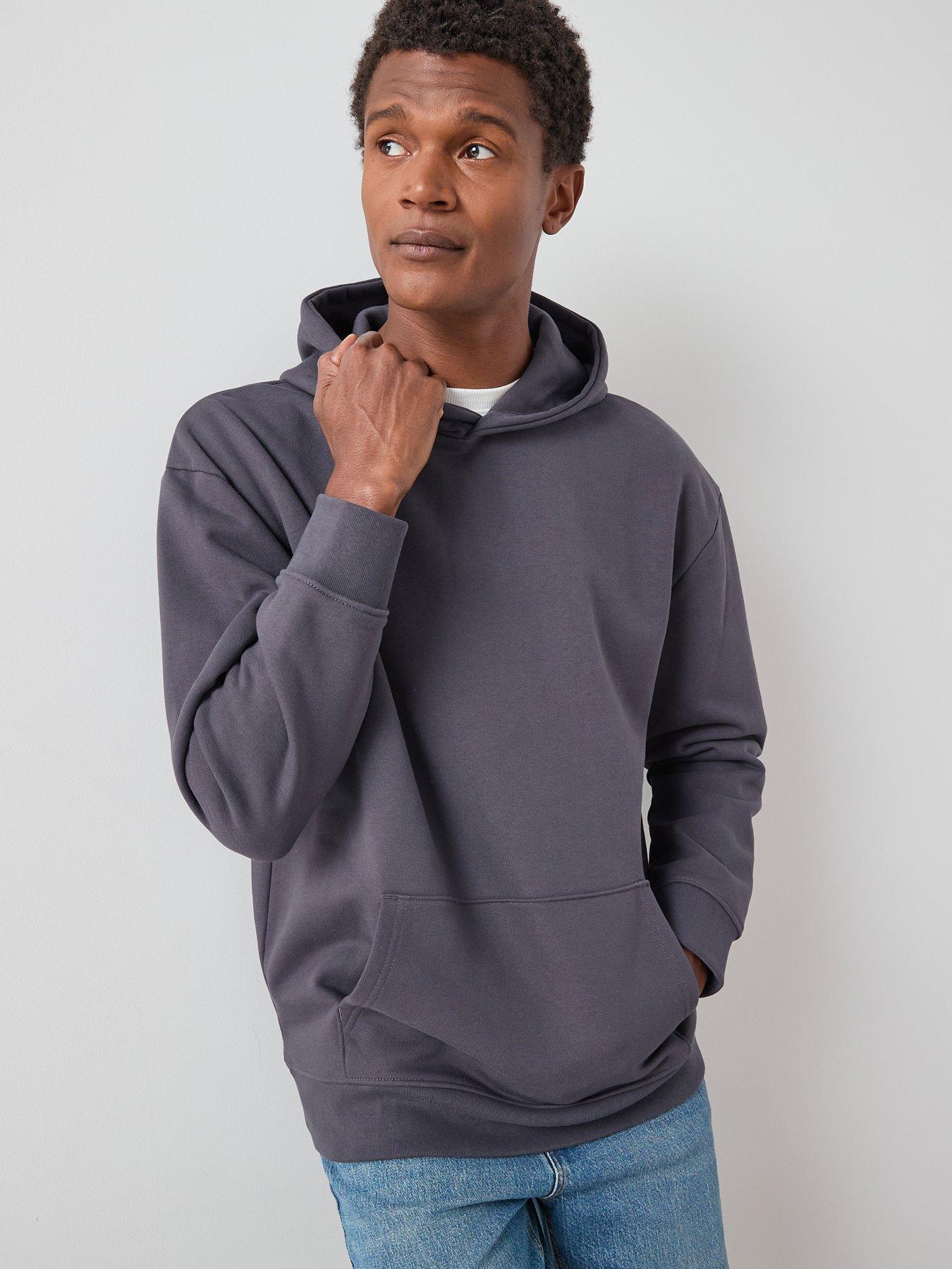 The Very Collection Heavyweight Relaxed Fit Hoodie - Charcoal