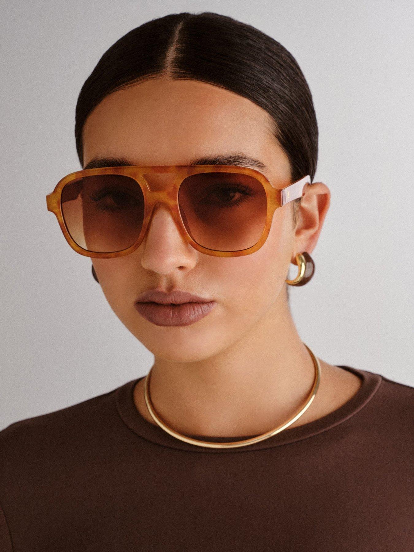 Image of Aire Whirlpool Vintage Tort Sunglass