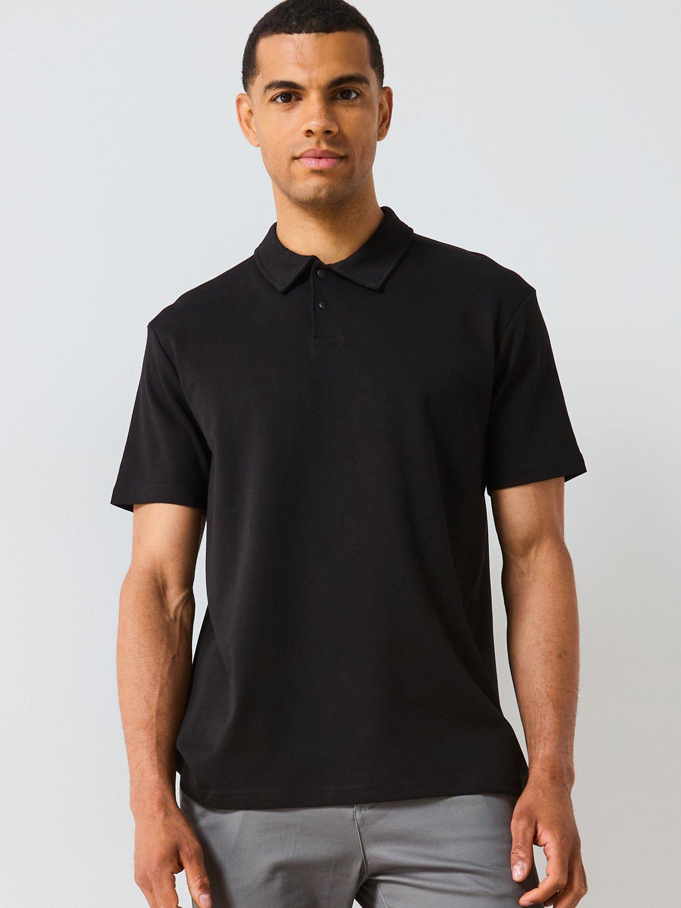very-man-interlock-popper-polo-top-blackdetail